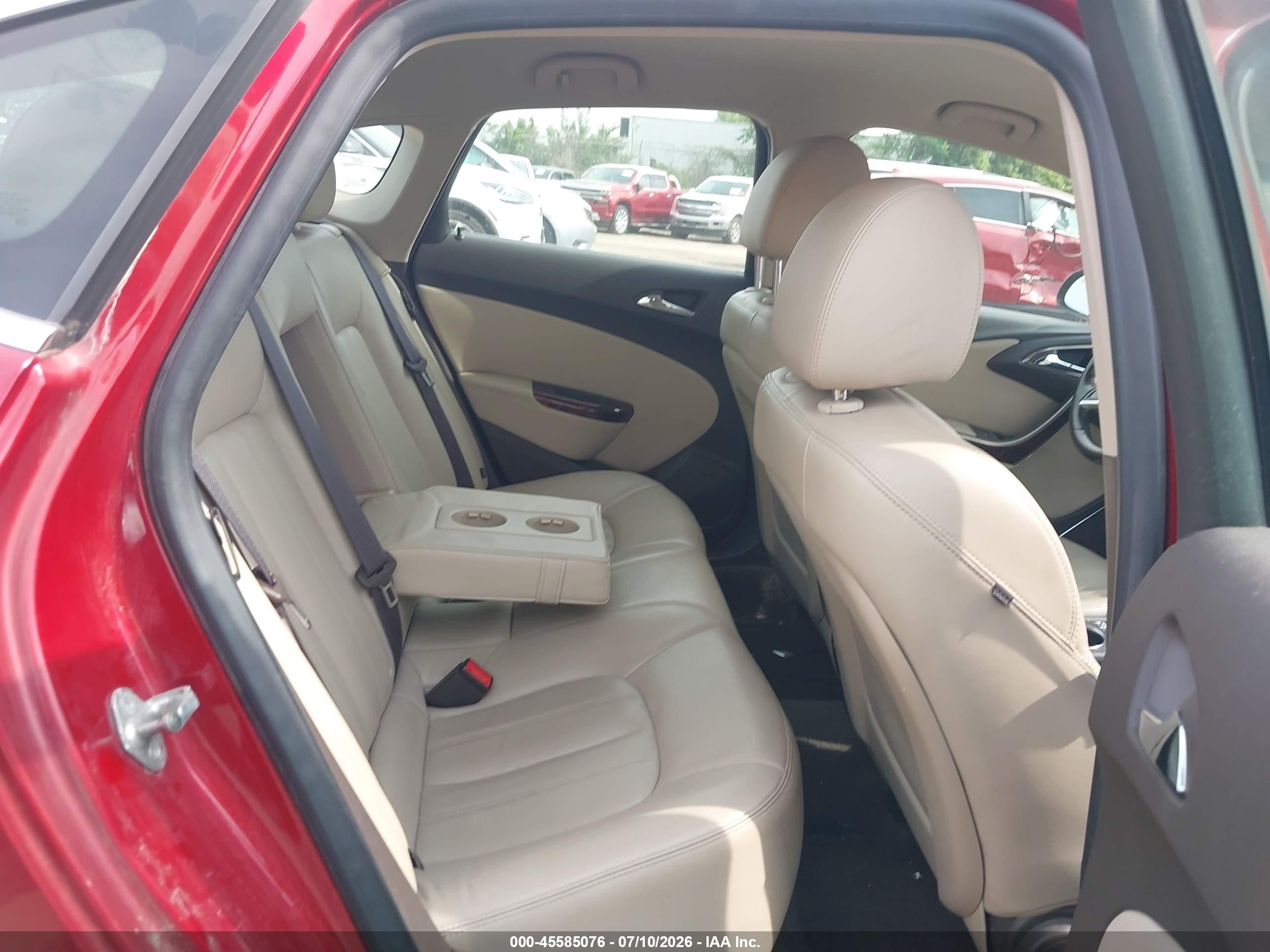 2012 Buick Verano Leather Group Red vin: 1G4PS5SK0C4142300