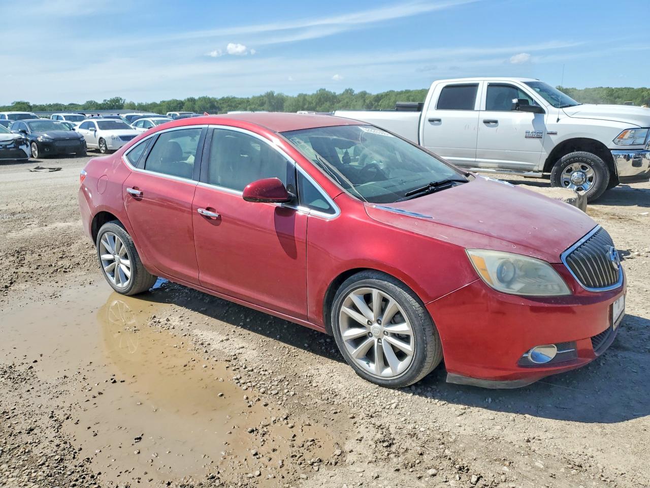 2012 Buick Verano Red vin: 1G4PS5SK0C4159792