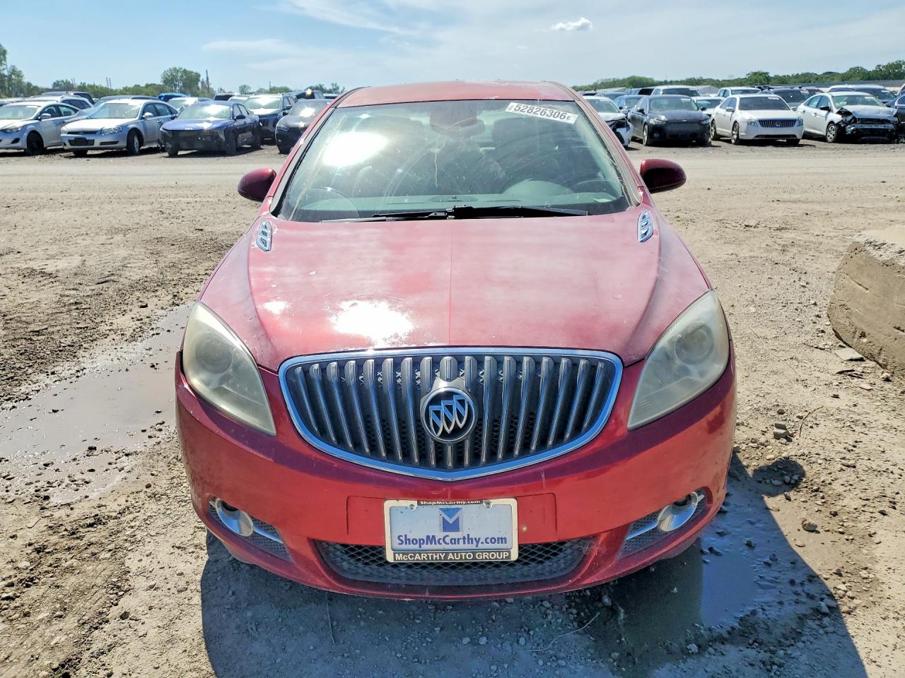 2012 Buick Verano Red vin: 1G4PS5SK0C4159792