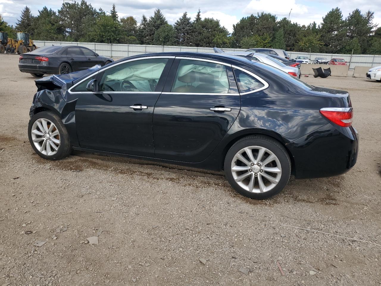 2012 Buick Verano Black vin: 1G4PS5SK0C4159985