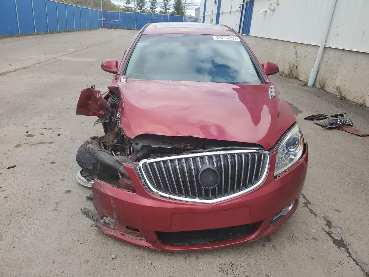 2012 Buick Verano Красный vin: 1G4PS5SK0C4209297