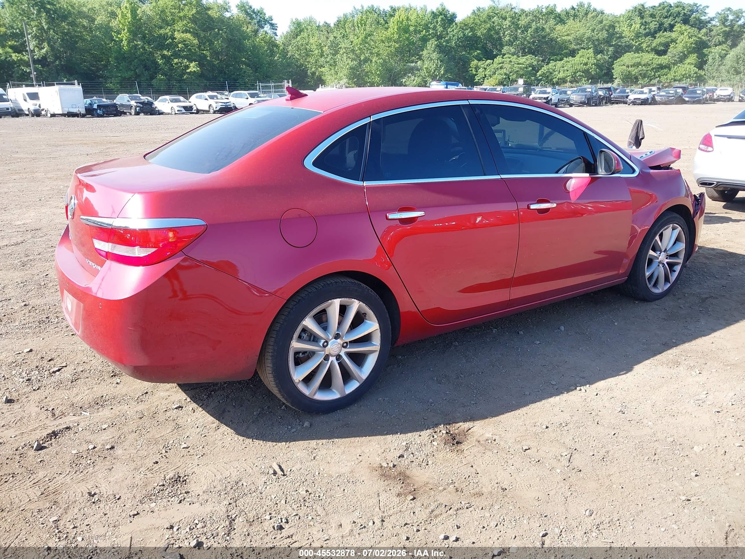 2014 Buick Verano Leather Group Red vin: 1G4PS5SK0E4147189
