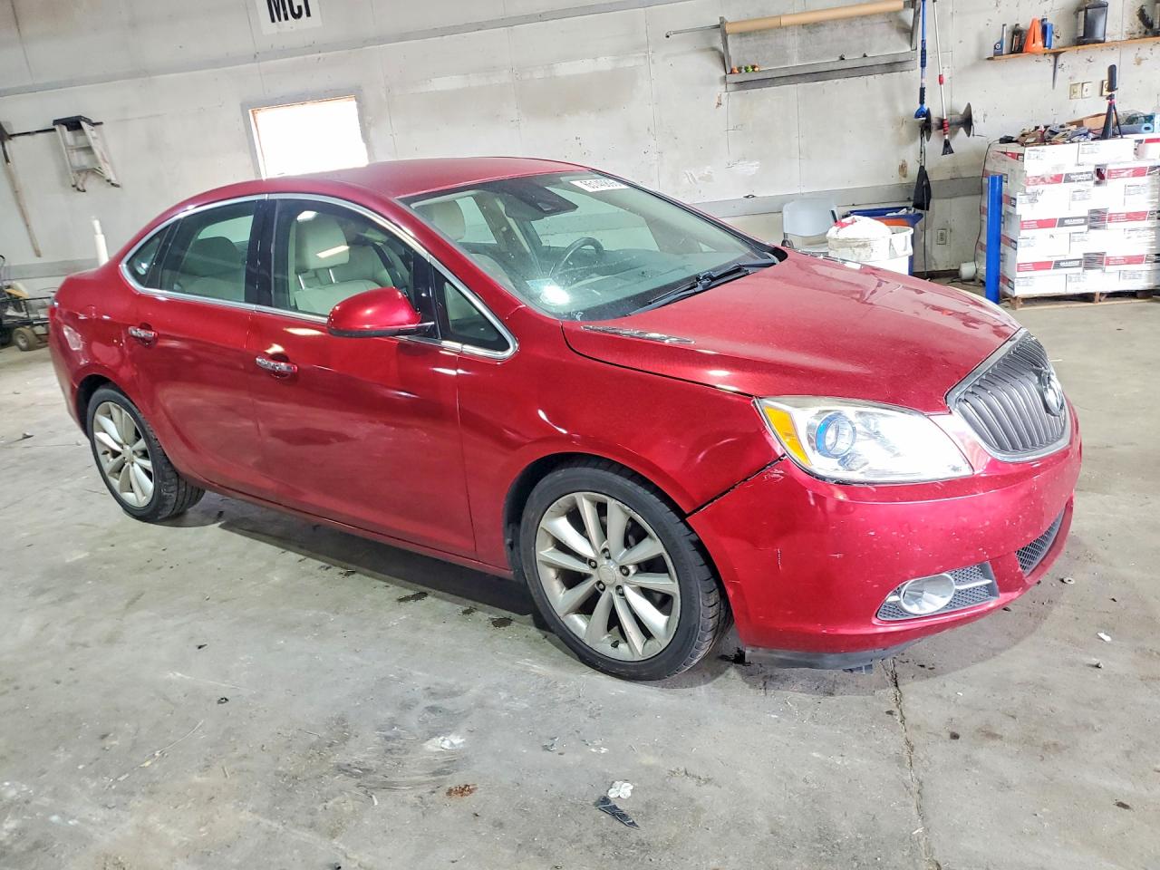 2015 Buick Verano Red vin: 1G4PS5SK0F4150577