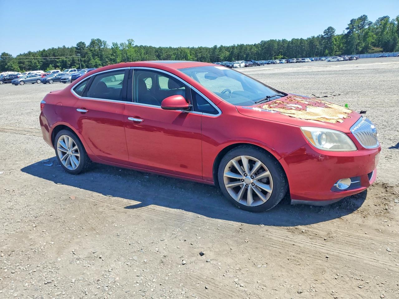 2015 Buick Verano Красный vin: 1G4PS5SK0F4207392
