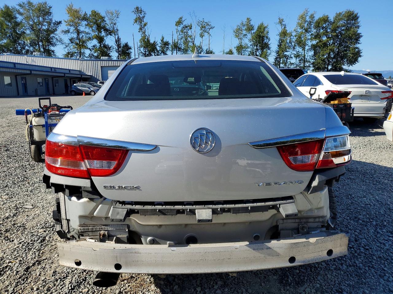 2012 Buick Verano Серебряный vin: 1G4PS5SK1C4147456
