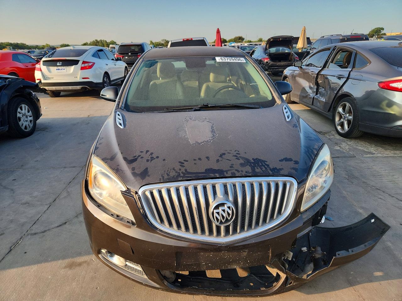 2012 Buick Verano Угольный vin: 1G4PS5SK1C4218770