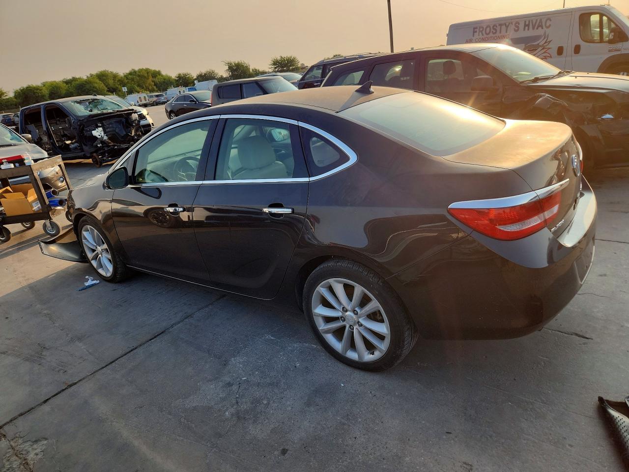 2012 Buick Verano Угольный vin: 1G4PS5SK1C4218770