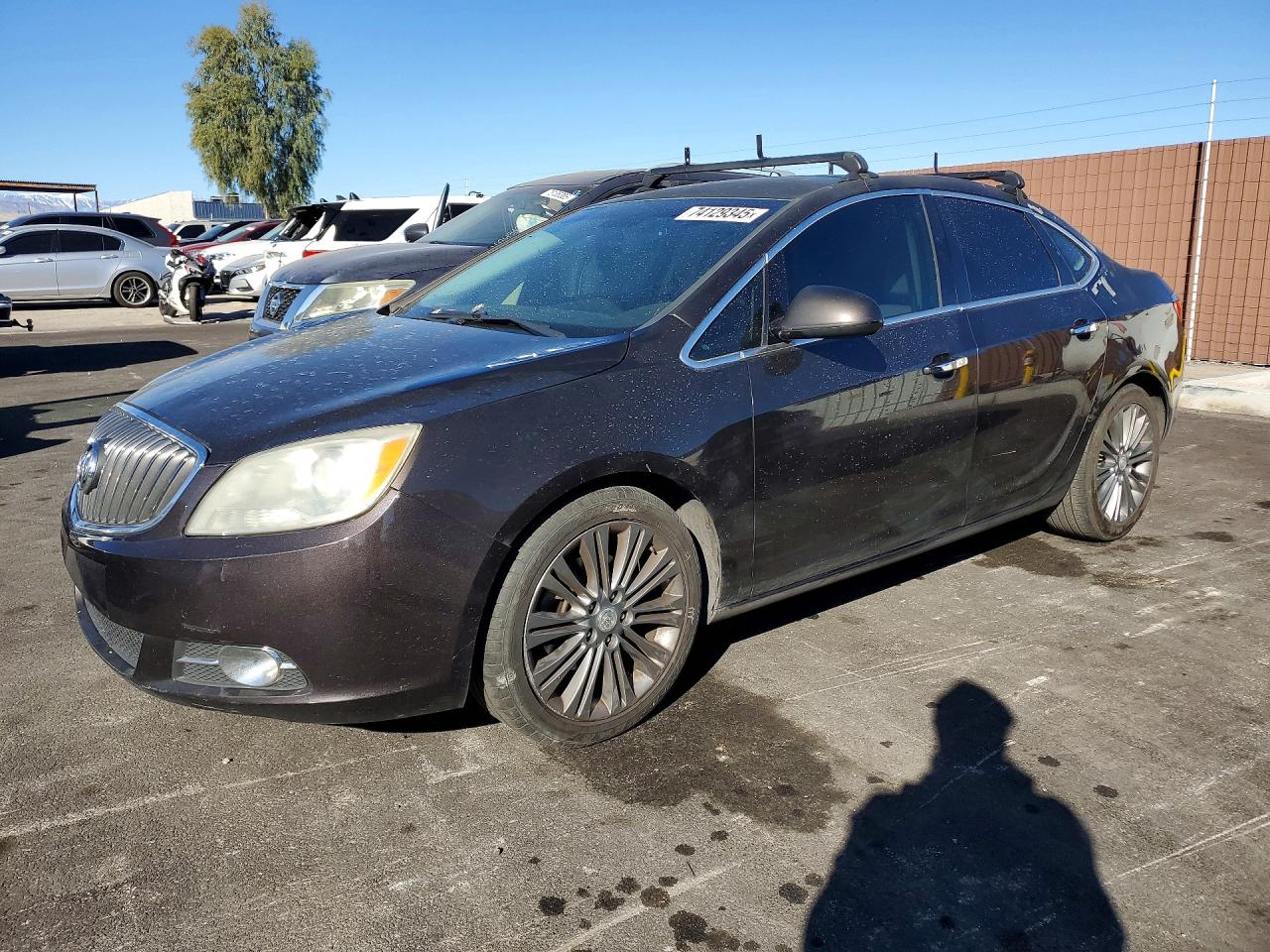 2013 Buick Verano Brown vin: 1G4PS5SK1D4132943