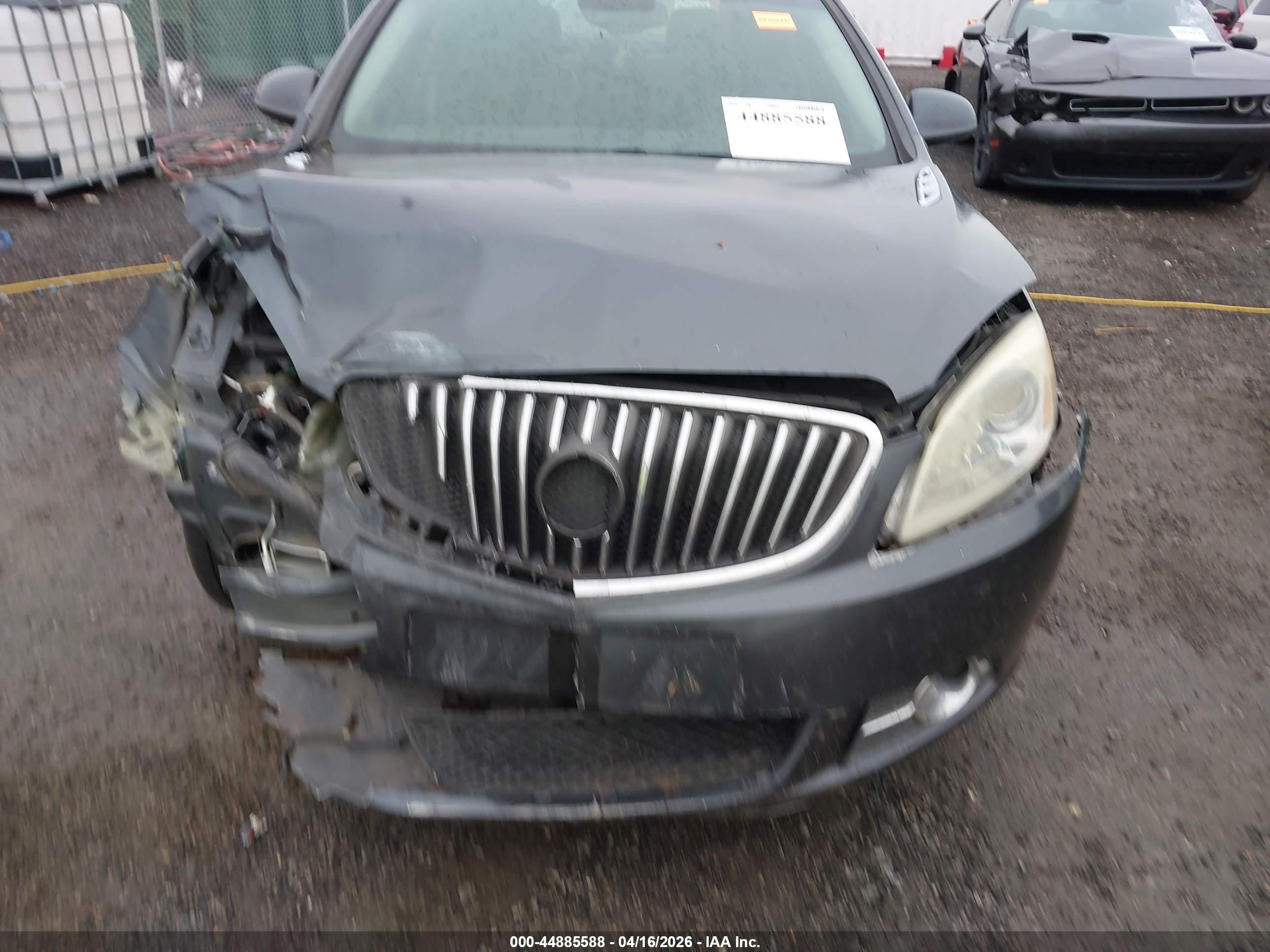 2013 Buick Verano Leather Group Gray vin: 1G4PS5SK1D4177817