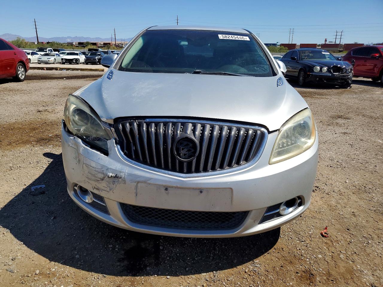 2013 Buick Verano Silver vin: 1G4PS5SK1D4241807