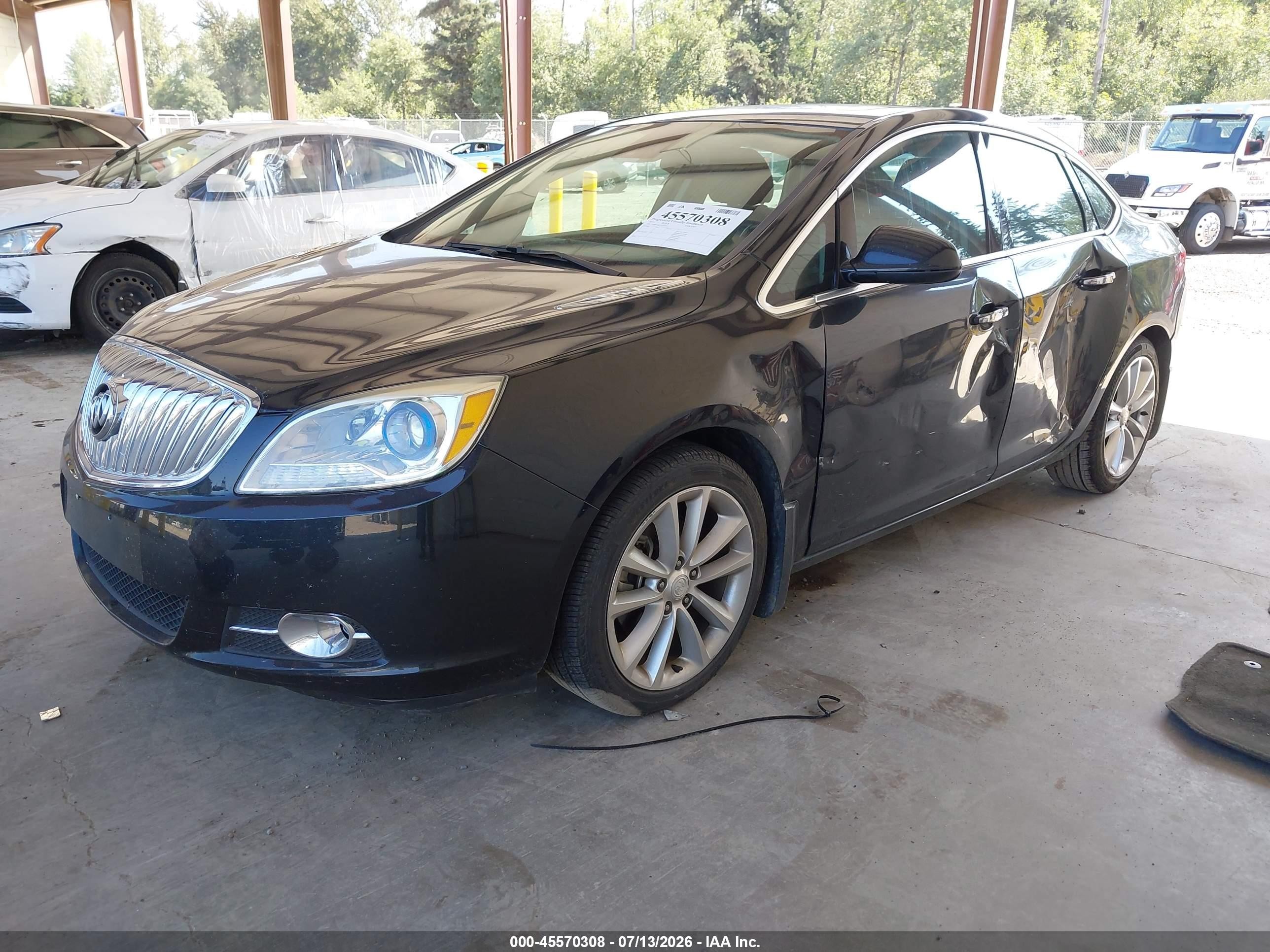 2015 Buick Verano Leather Group Black vin: 1G4PS5SK1F4191011