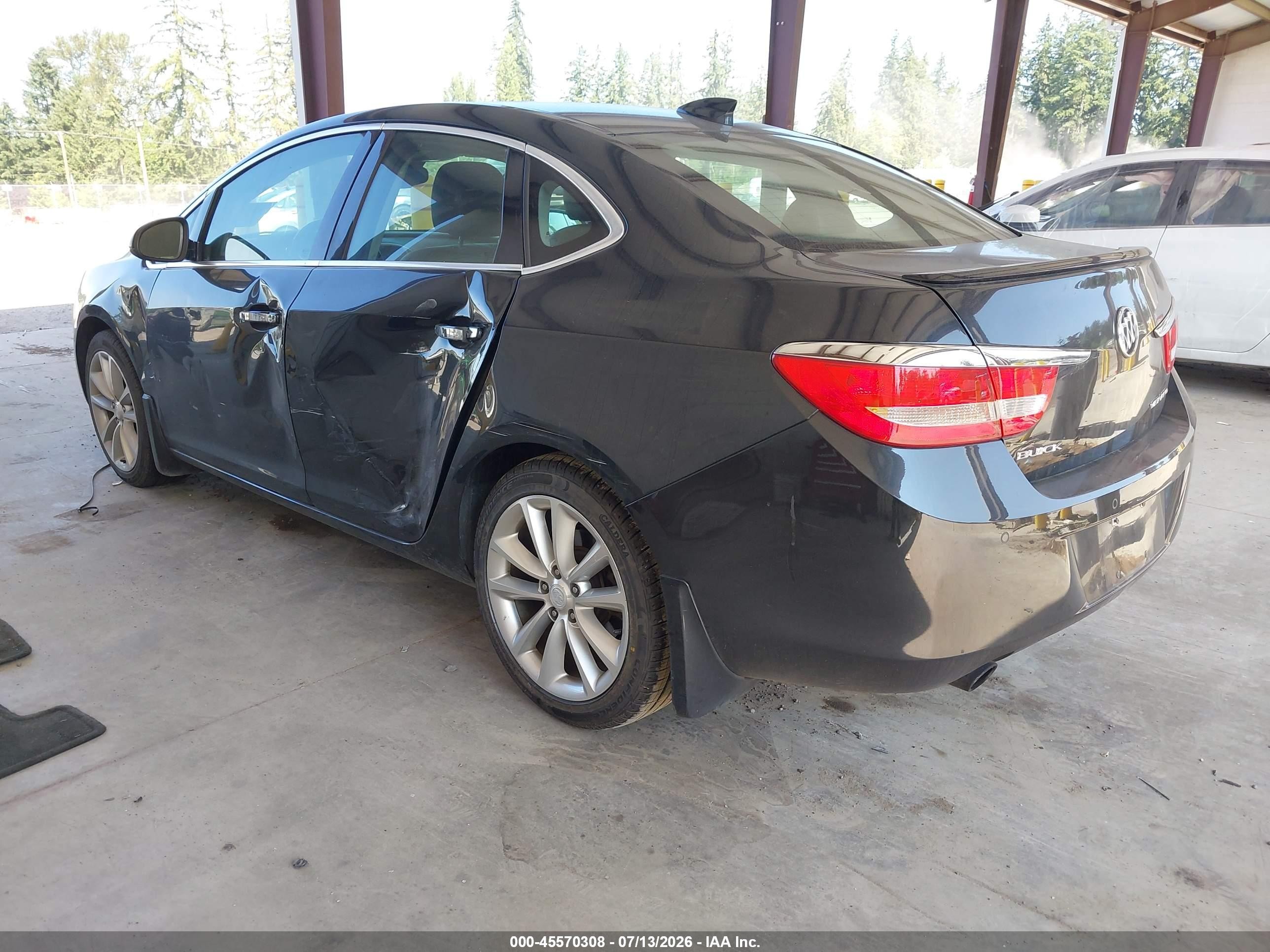 2015 Buick Verano Leather Group Black vin: 1G4PS5SK1F4191011