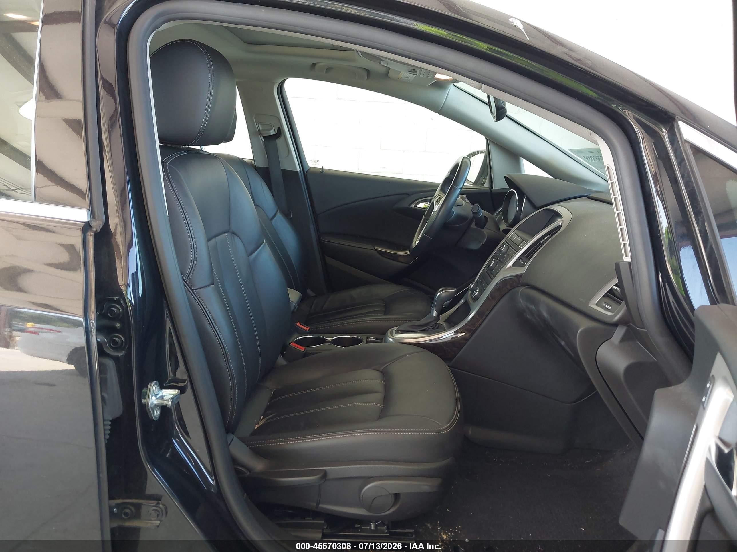 2015 Buick Verano Leather Group Black vin: 1G4PS5SK1F4191011