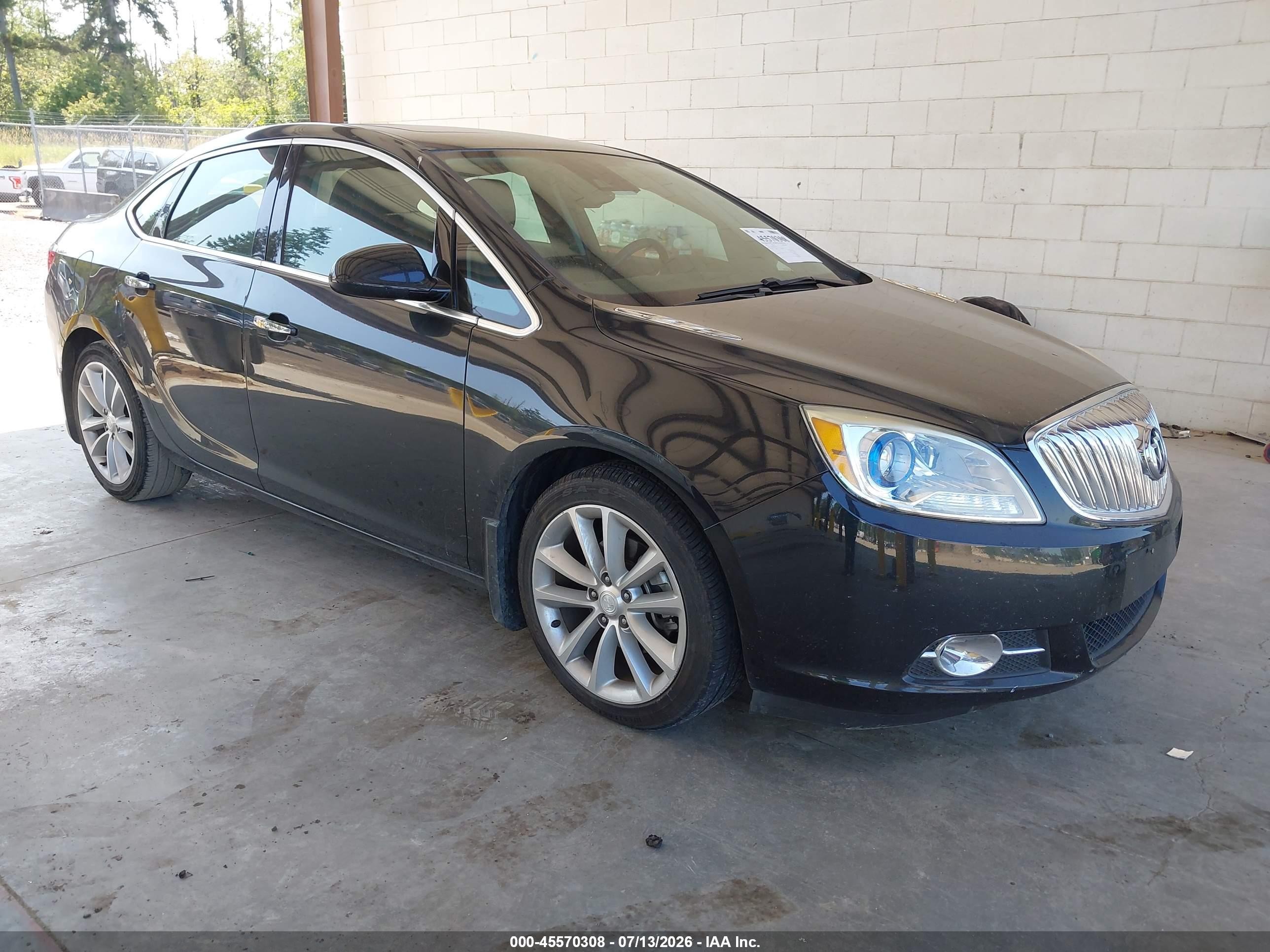 2015 Buick Verano Leather Group Black vin: 1G4PS5SK1F4191011