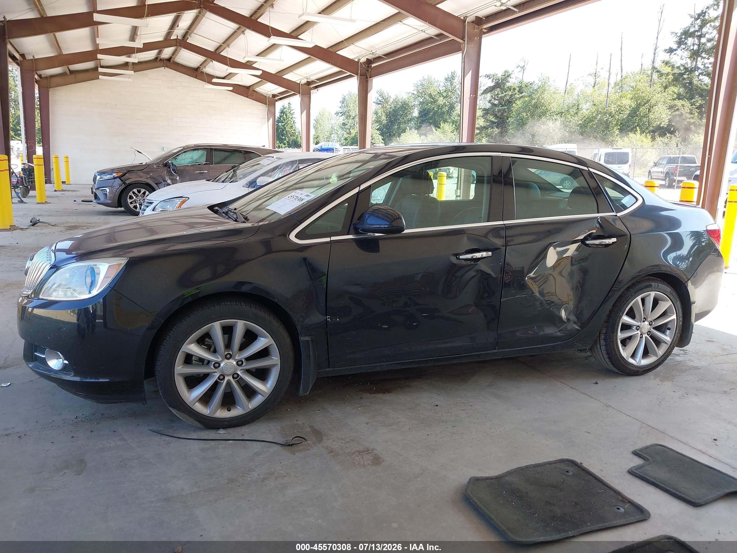 2015 Buick Verano Leather Group Black vin: 1G4PS5SK1F4191011