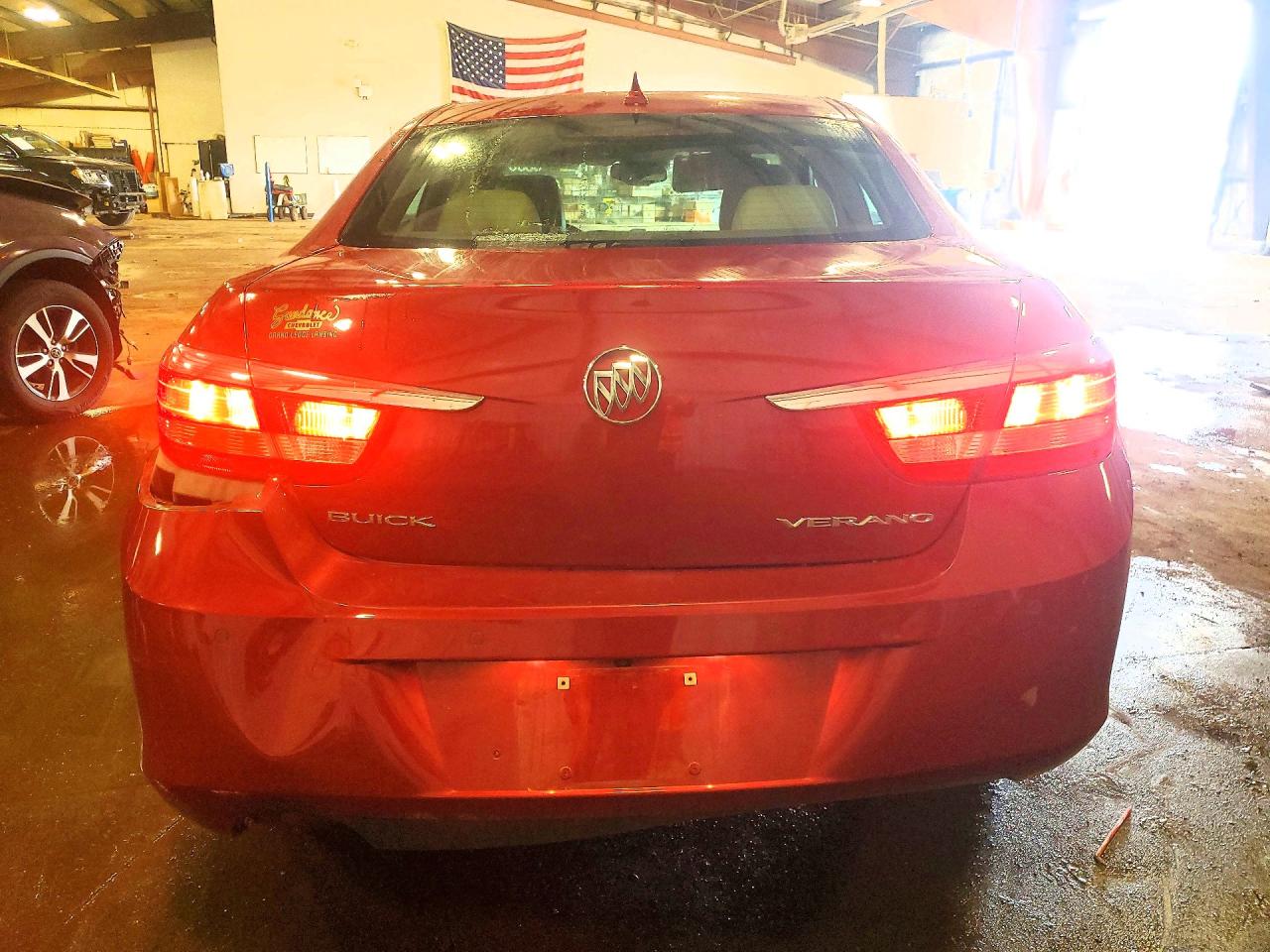 2013 Buick Verano Red vin: 1G4PS5SK2D4152988