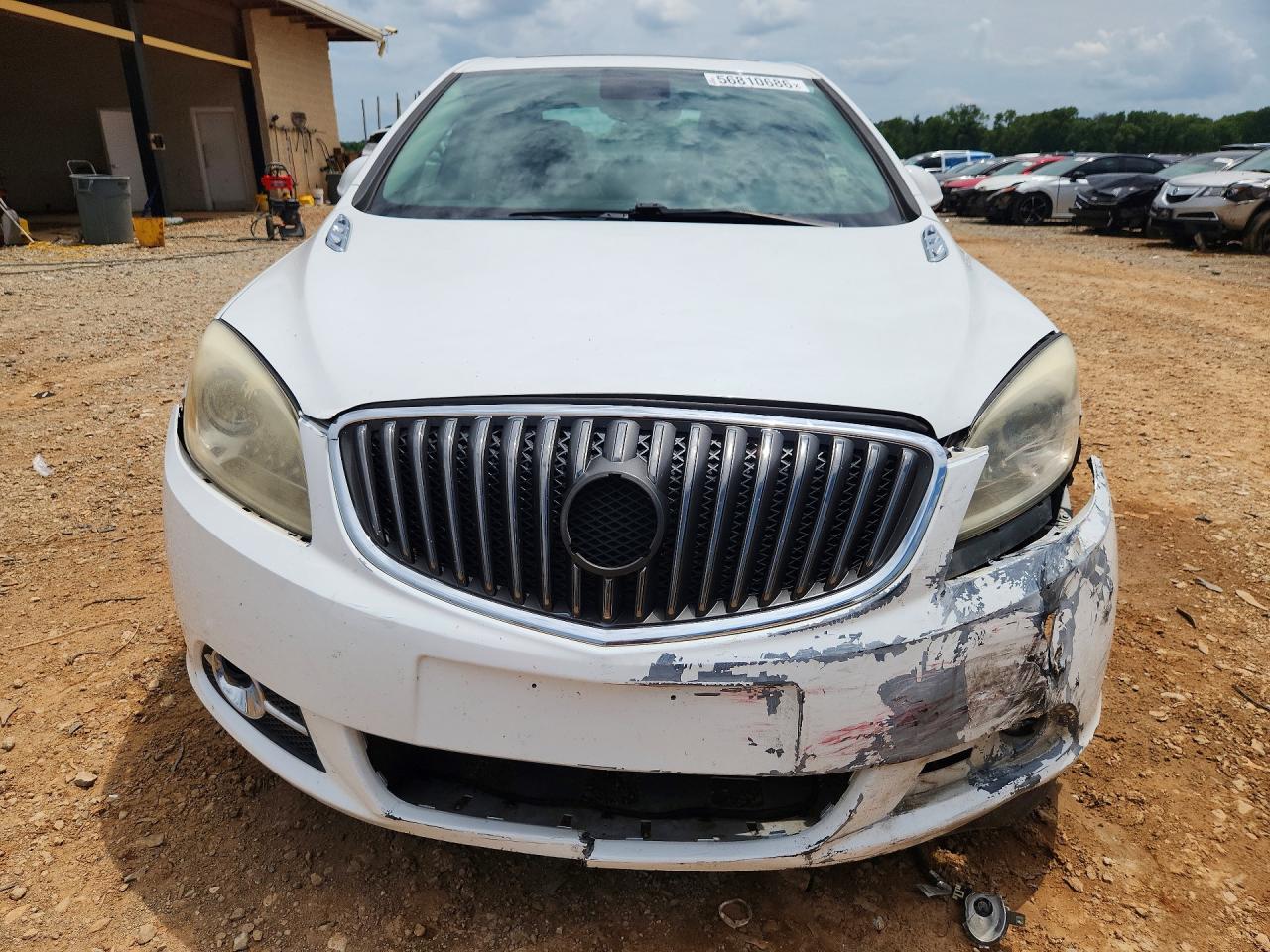2013 Buick Verano White vin: 1G4PS5SK2D4175638