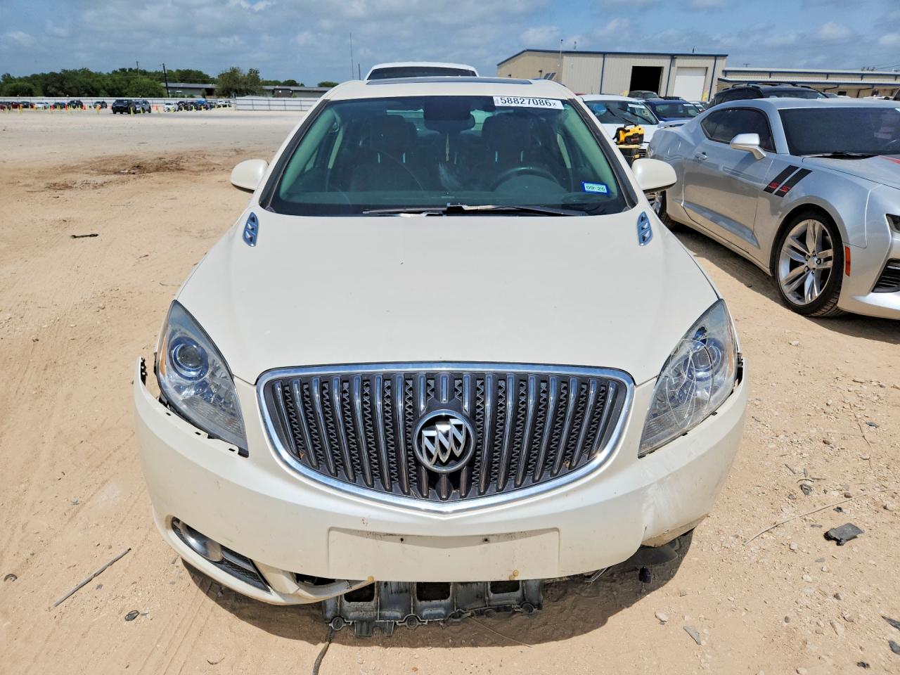 2013 Buick Verano White vin: 1G4PS5SK2D4194495