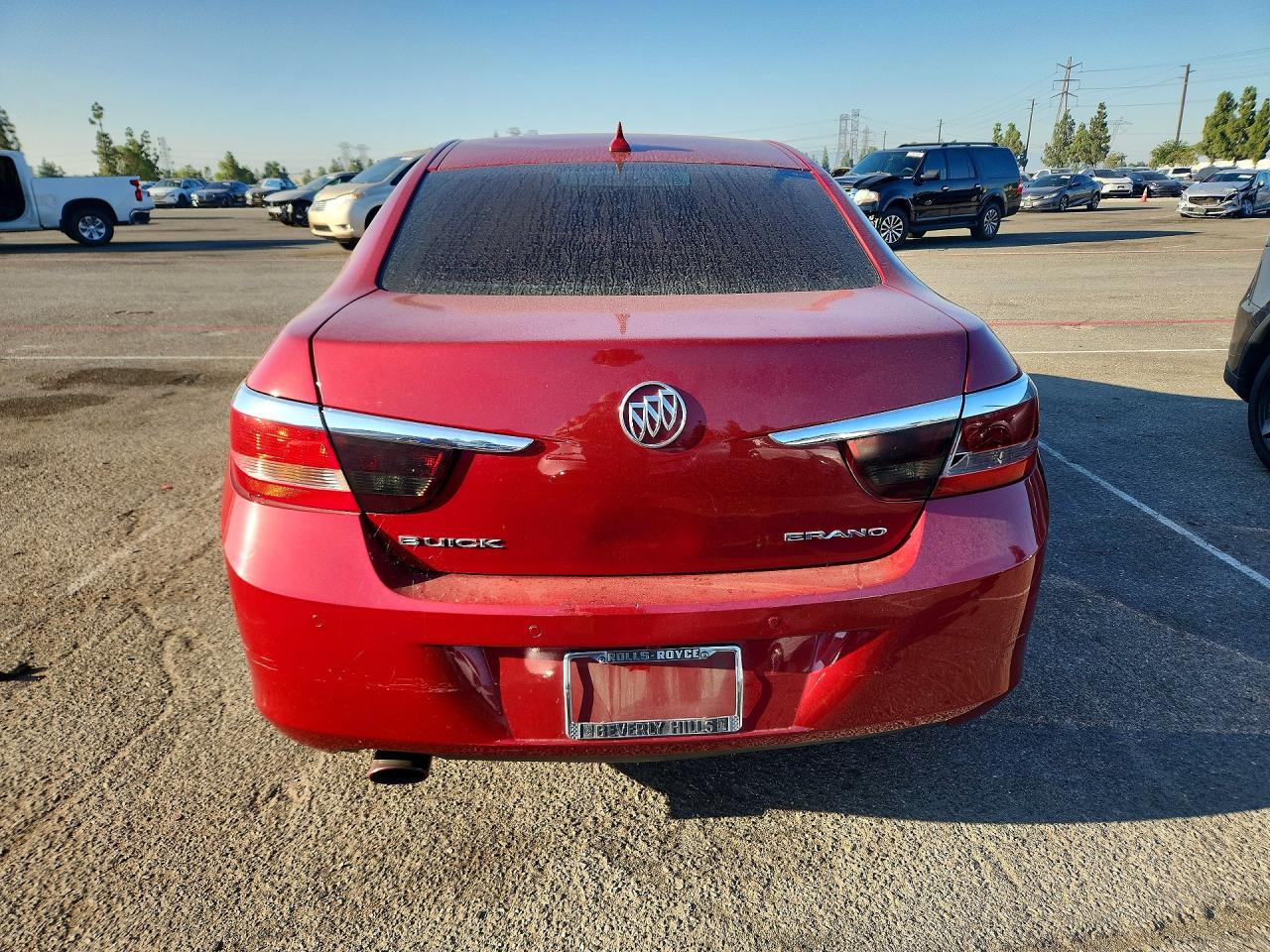 2013 Buick Verano Red vin: 1G4PS5SK2D4194500