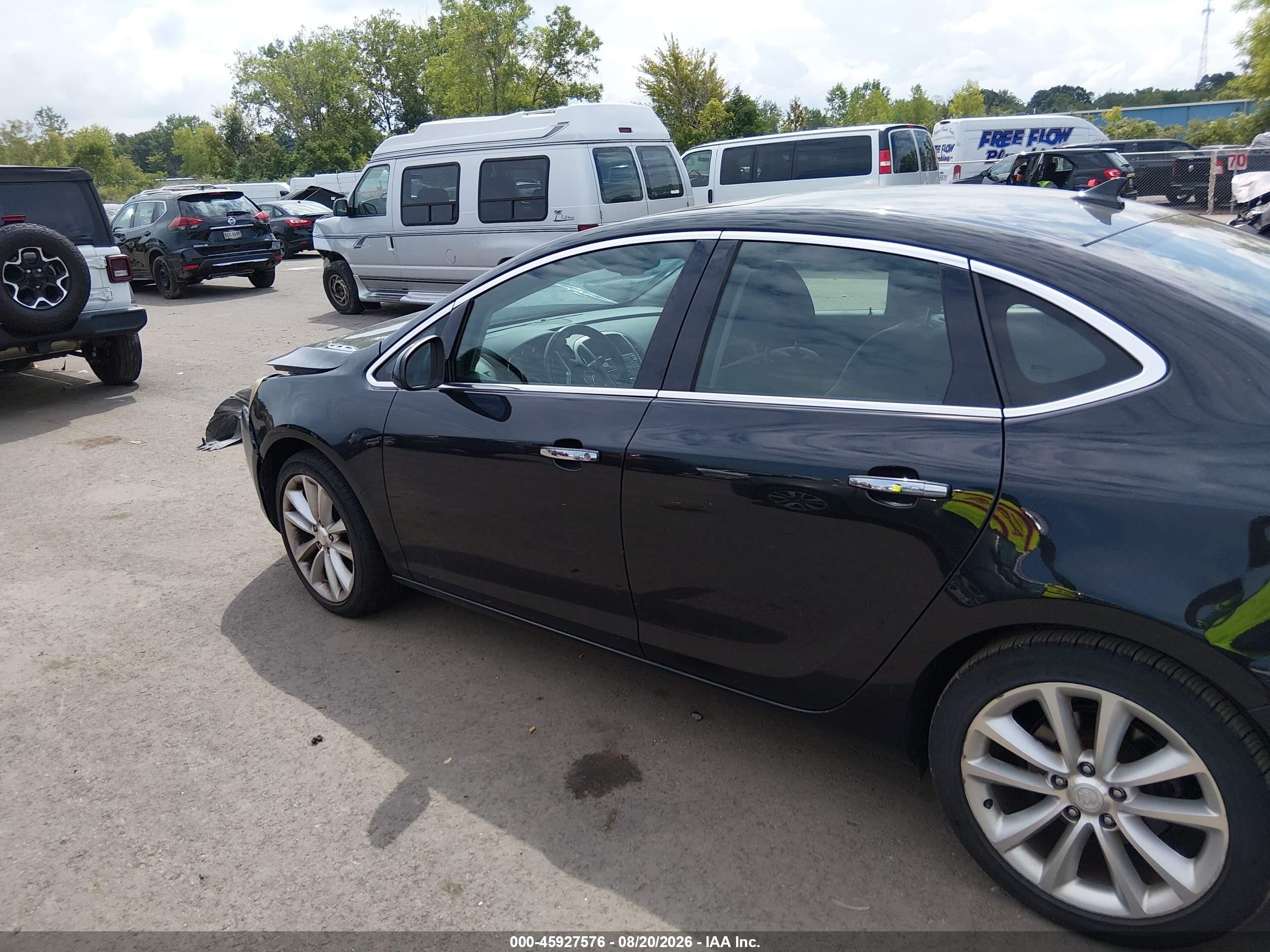 2014 Buick Verano Leather Group Gray vin: 1G4PS5SK2E4209661