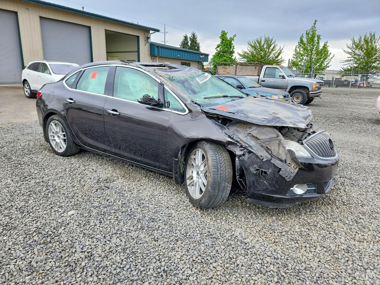 2015 Buick Verano Черный vin: 1G4PS5SK2F4110405