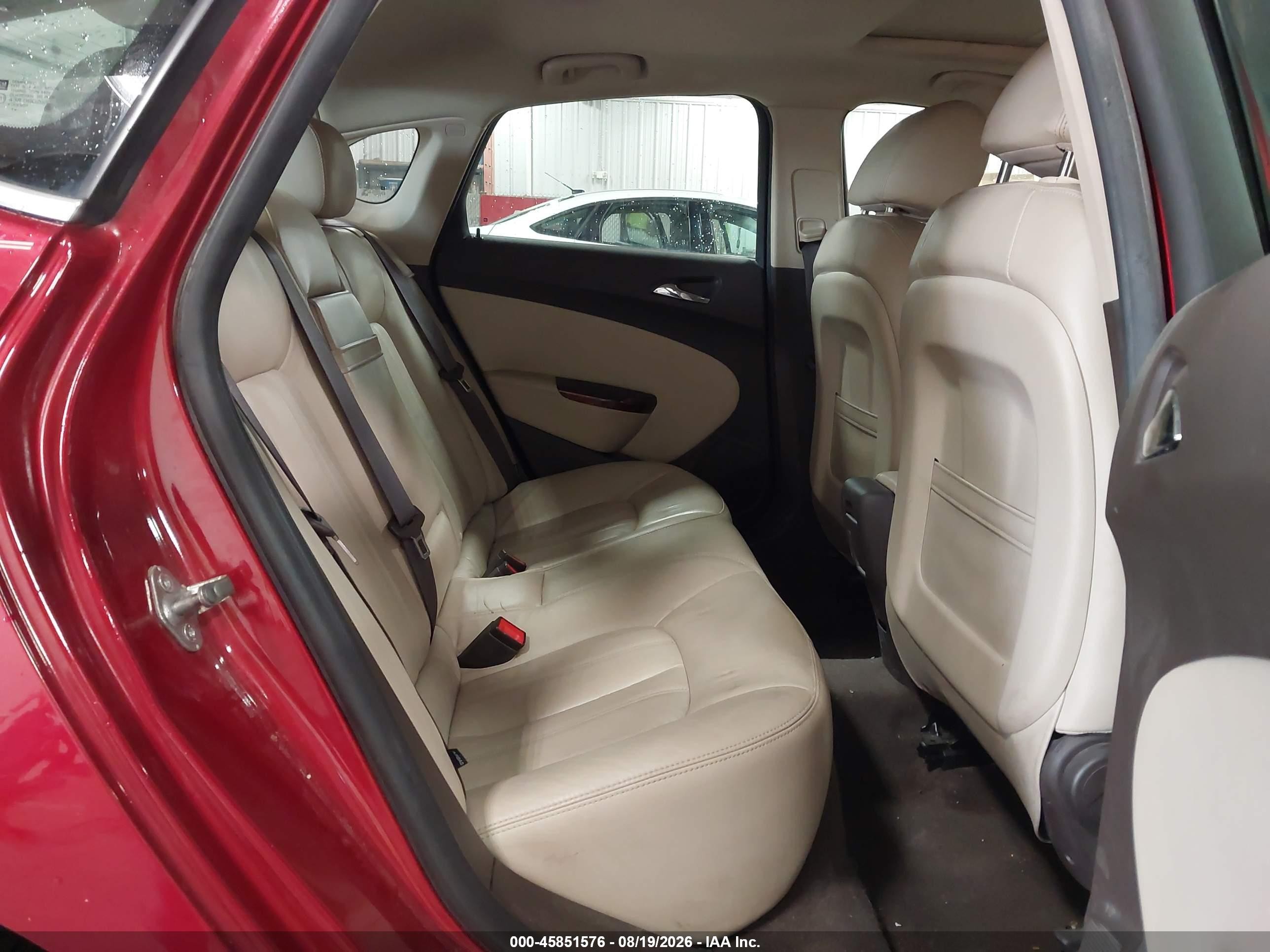 2012 Buick Verano Leather Group Красный vin: 1G4PS5SK3C4143232