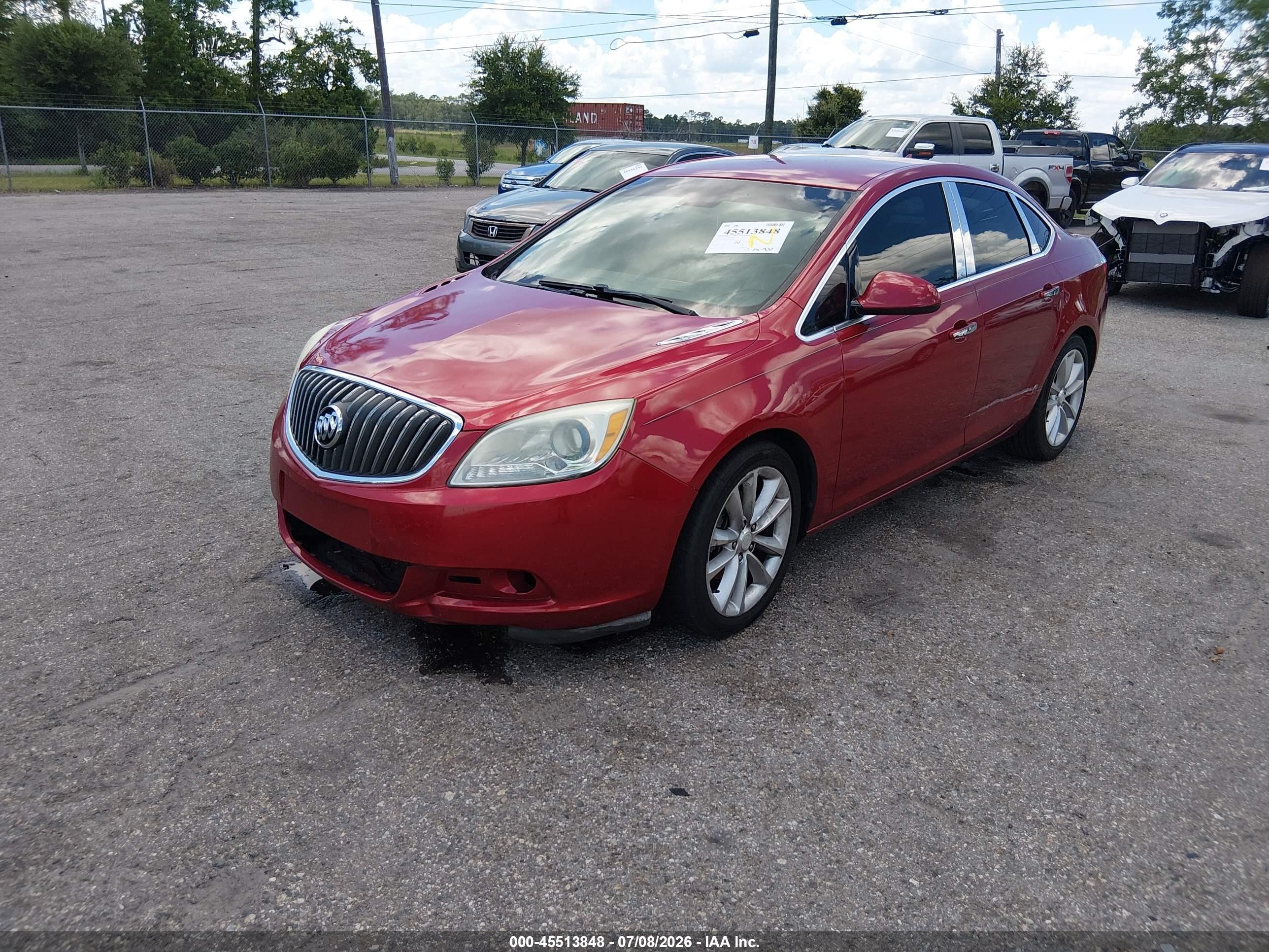 2013 Buick Verano Leather Group Red vin: 1G4PS5SK3D4104898