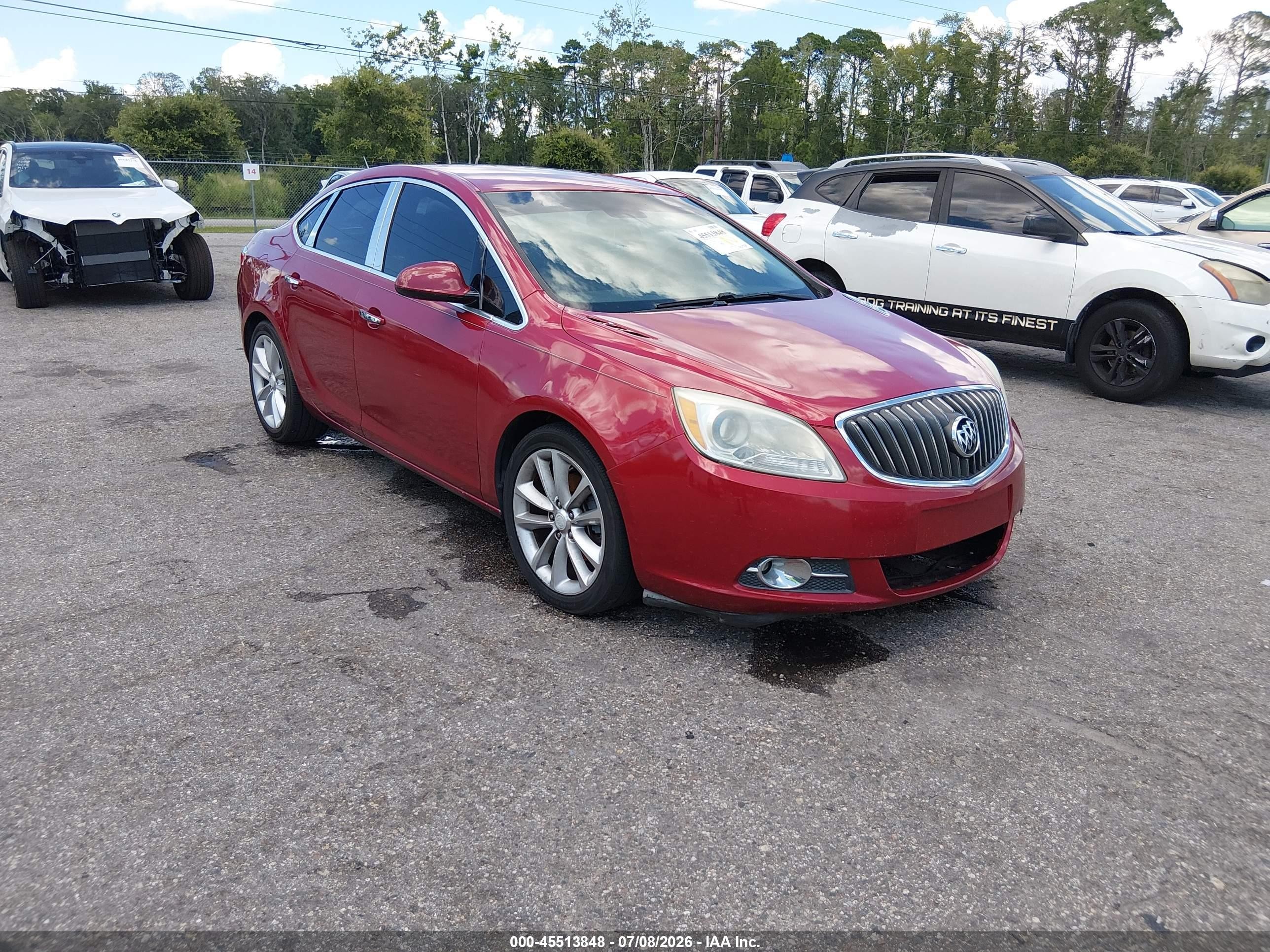 2013 Buick Verano Leather Group Red vin: 1G4PS5SK3D4104898