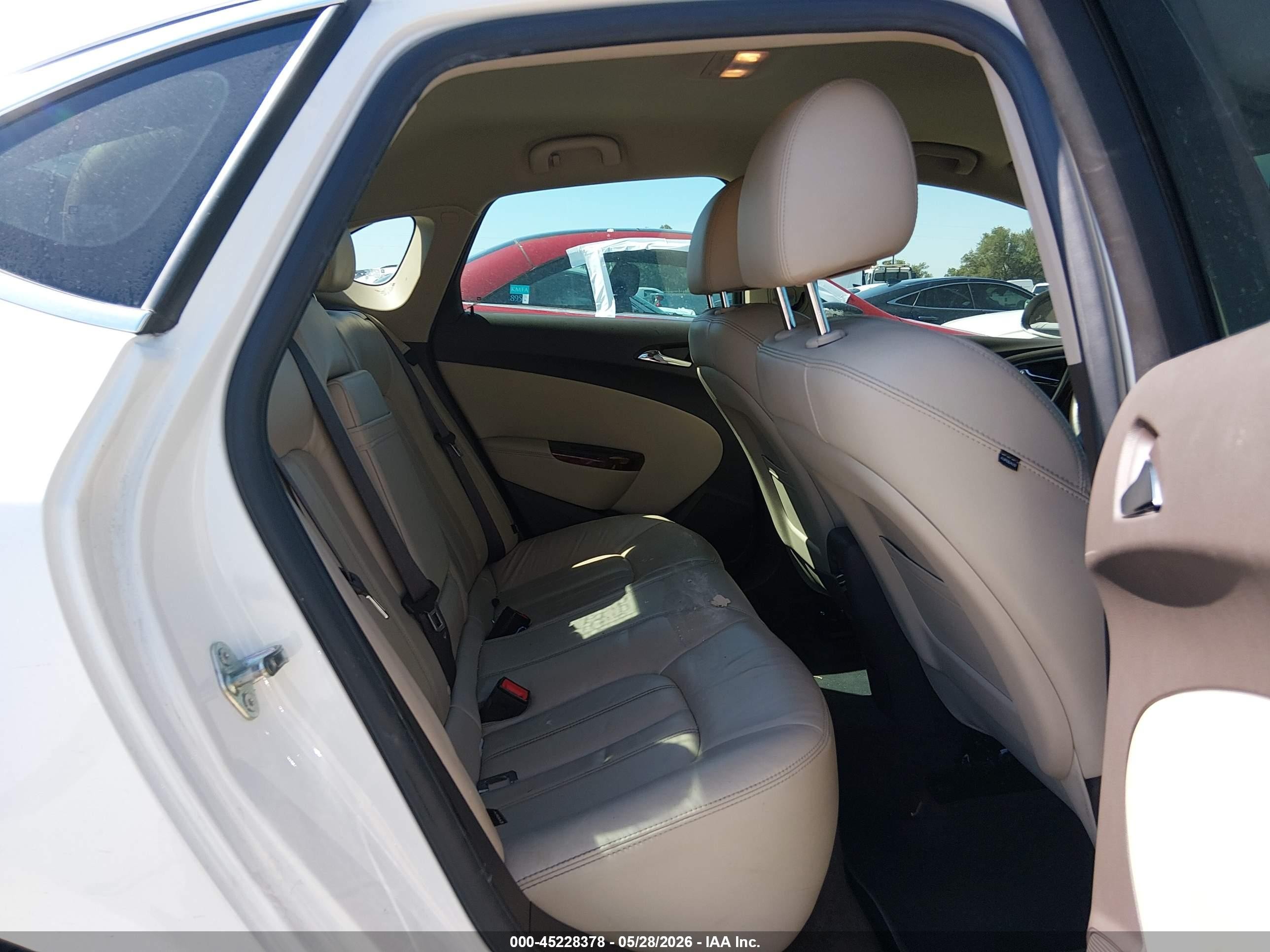2013 Buick Verano Leather Group White vin: 1G4PS5SK3D4171047