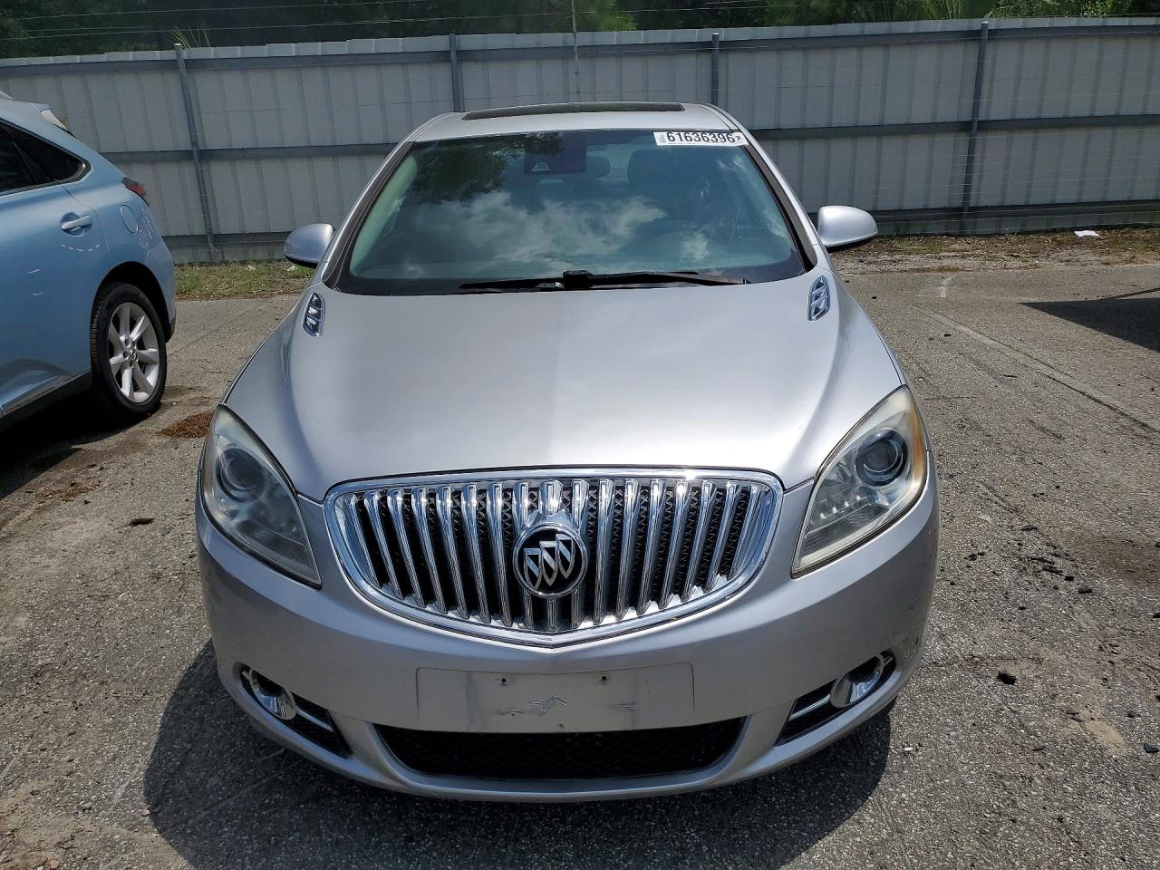 2015 Buick Verano Silver vin: 1G4PS5SK3F4171620