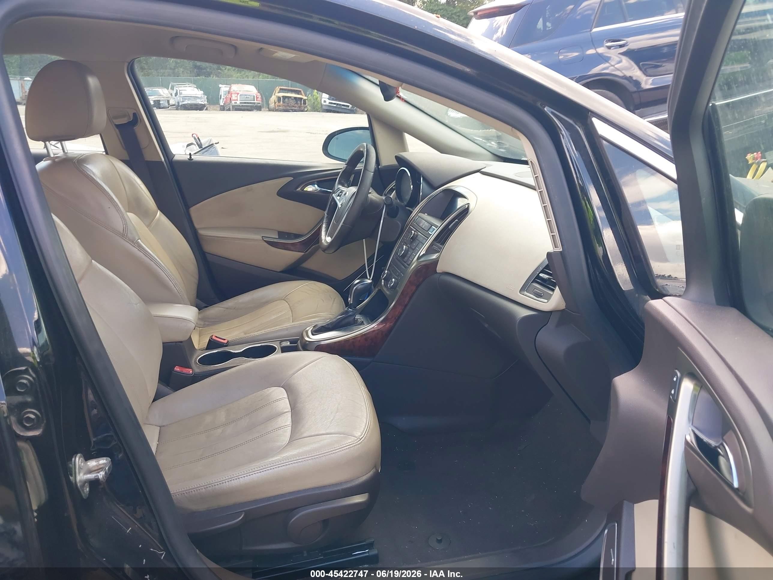 2012 Buick Verano Leather Group Черный vin: 1G4PS5SK4C4138914