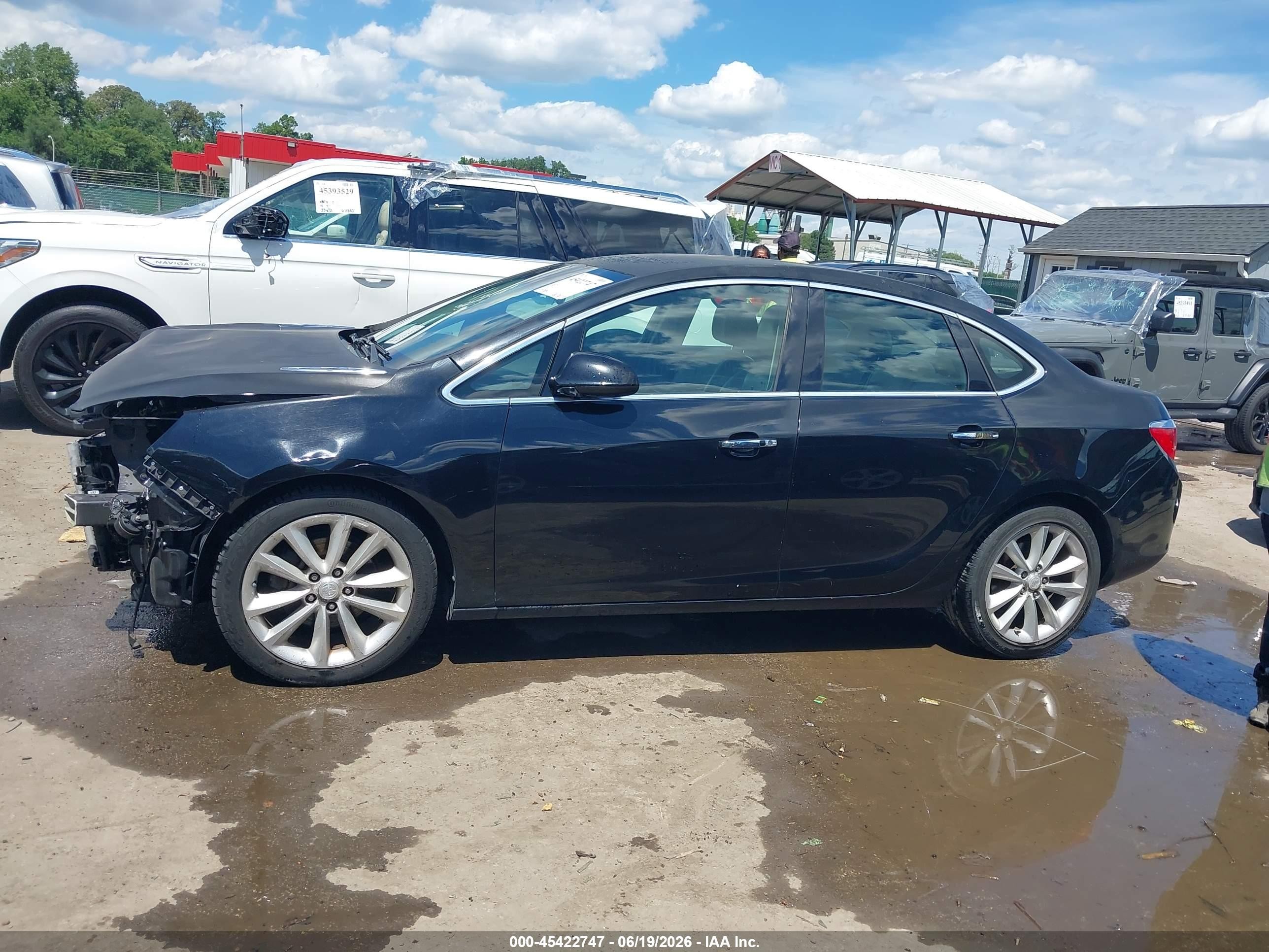 2012 Buick Verano Leather Group Черный vin: 1G4PS5SK4C4138914
