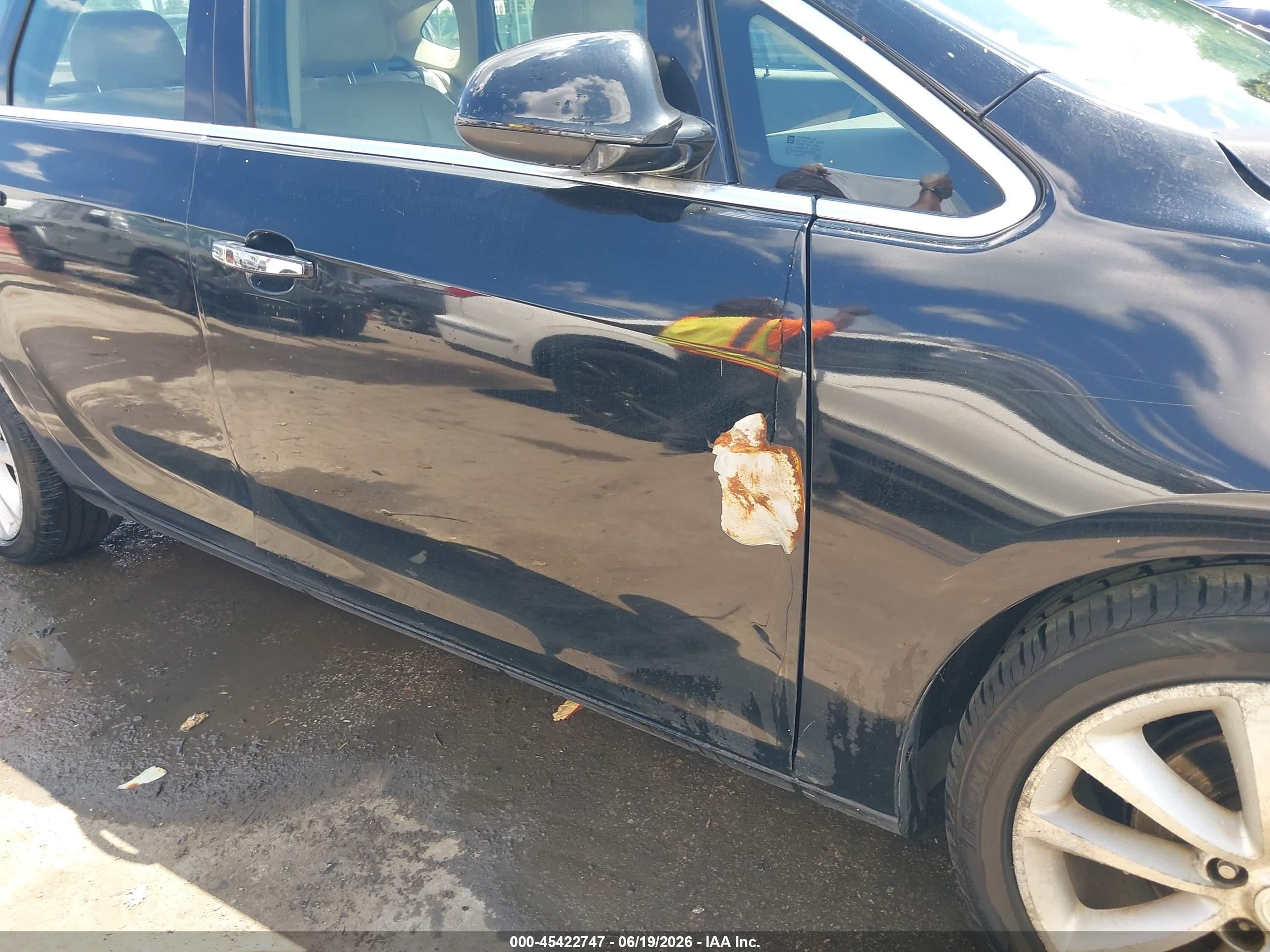 2012 Buick Verano Leather Group Черный vin: 1G4PS5SK4C4138914