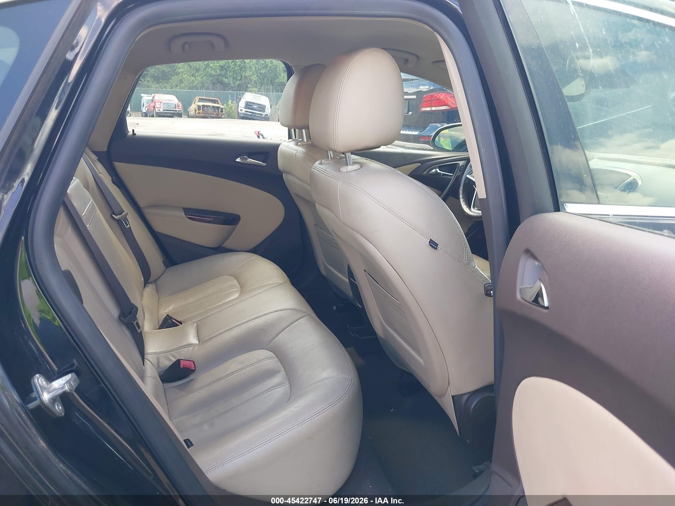 2012 Buick Verano Leather Group Черный vin: 1G4PS5SK4C4138914