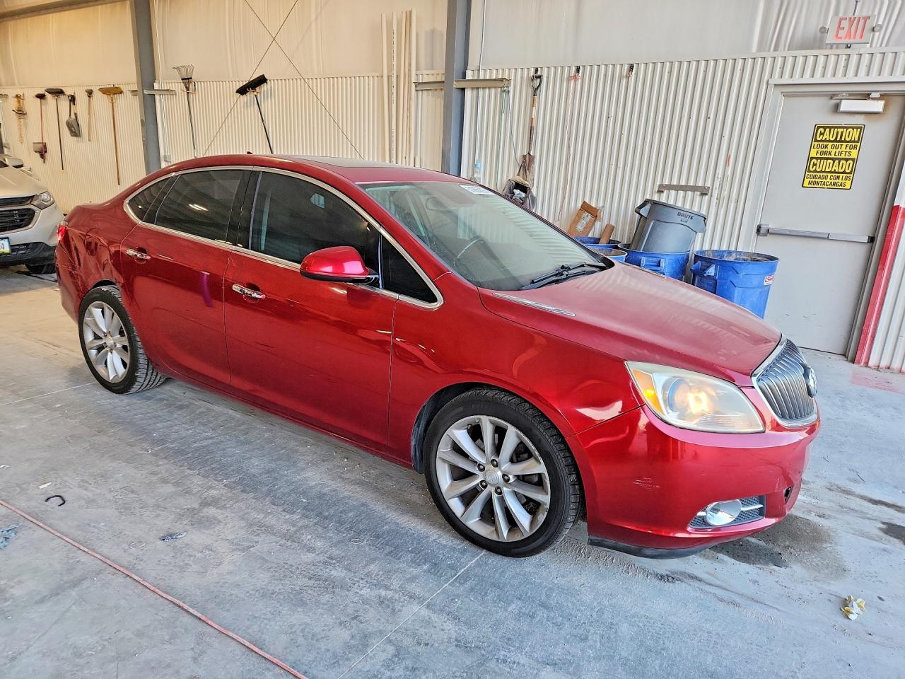 2013 Buick Verano Red vin: 1G4PS5SK4D4235886
