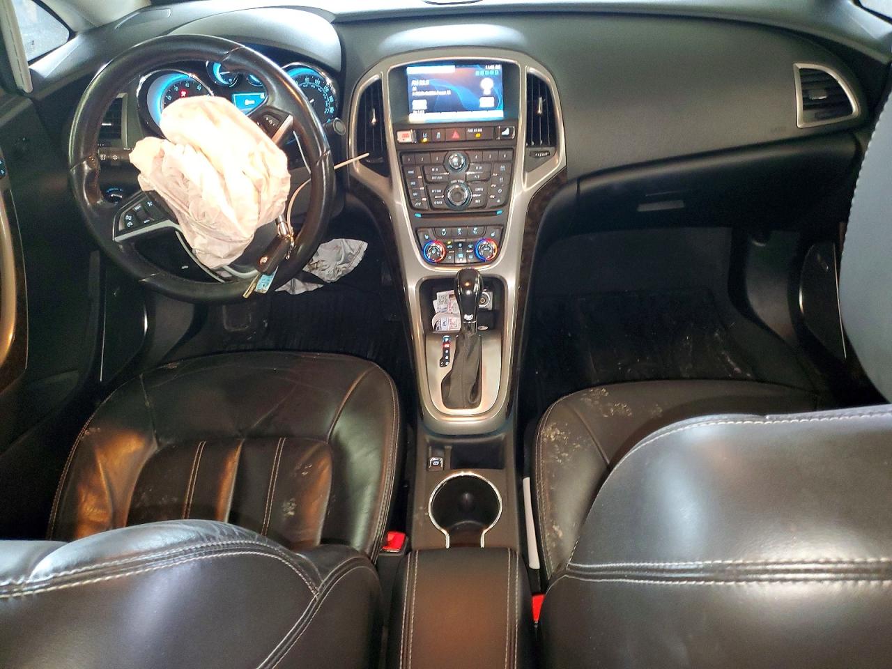 2015 Buick Verano White vin: 1G4PS5SK4F4144524