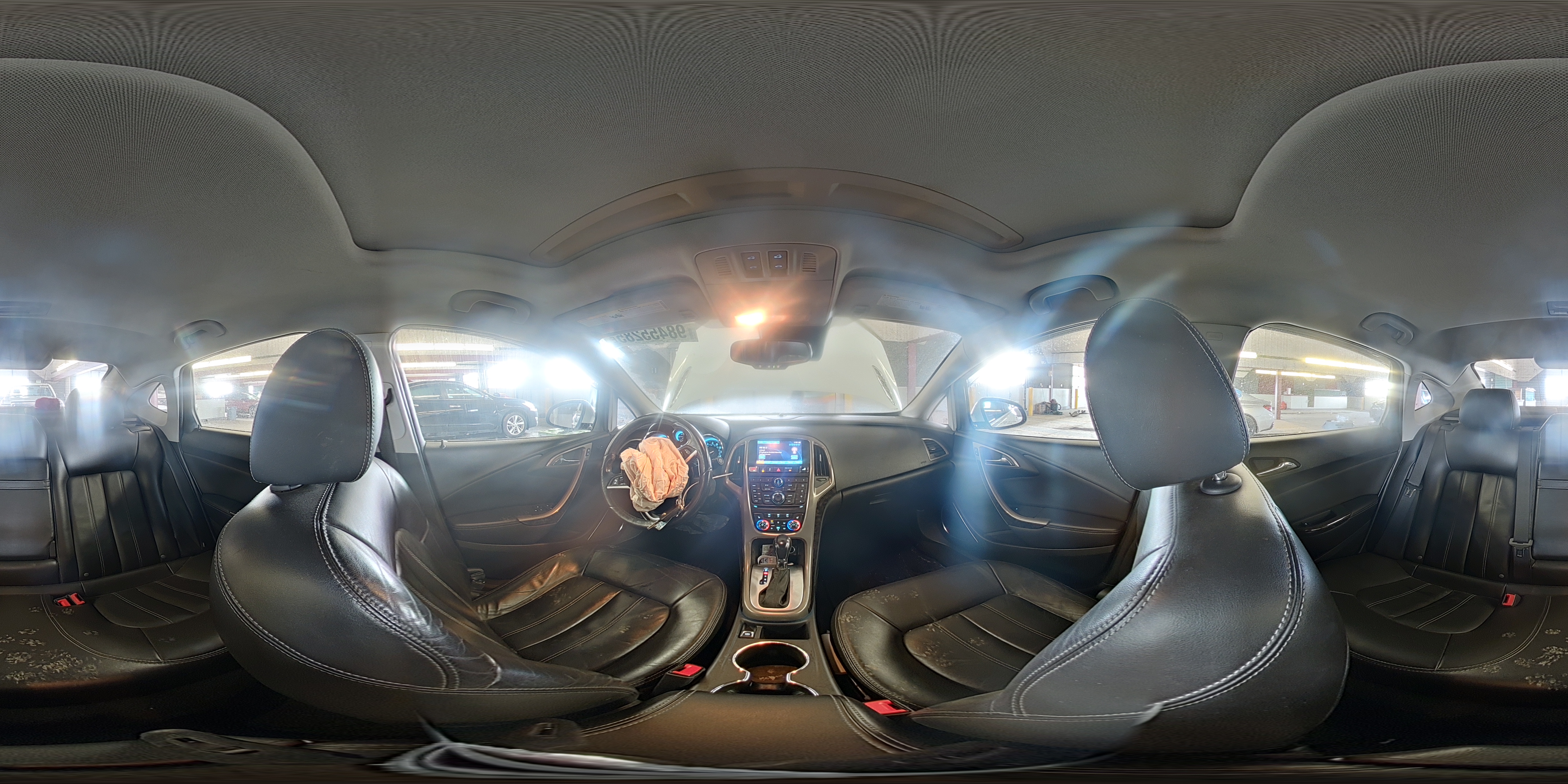 2015 Buick Verano White vin: 1G4PS5SK4F4144524