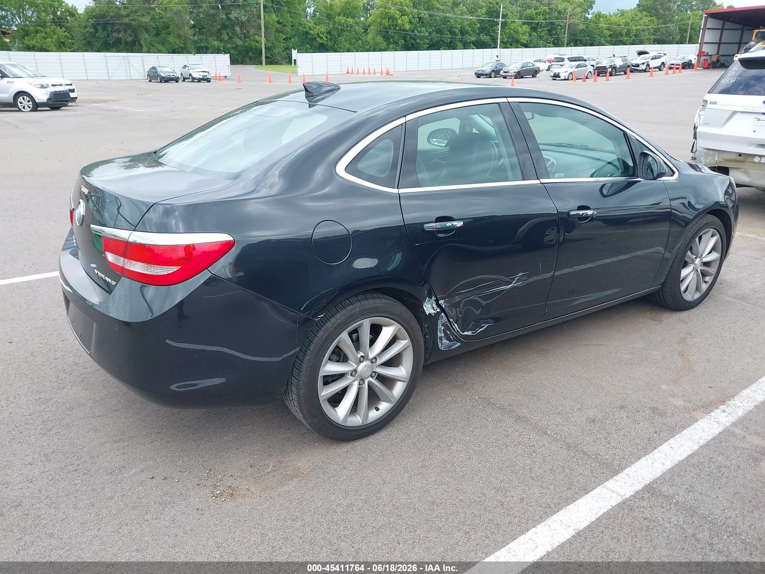 2015 Buick Verano Leather Group Black vin: 1G4PS5SK4F4213275