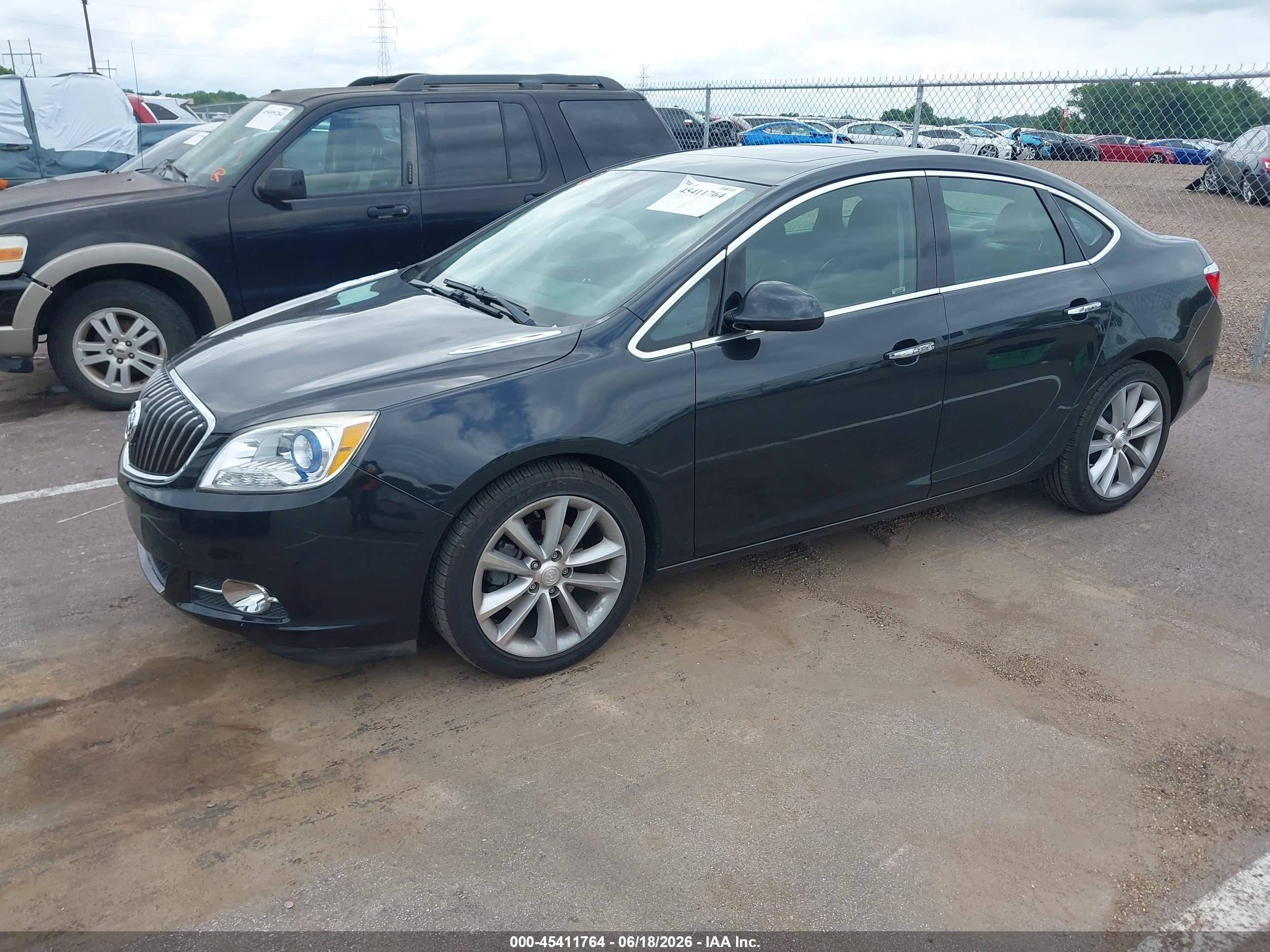 2015 Buick Verano Leather Group Black vin: 1G4PS5SK4F4213275