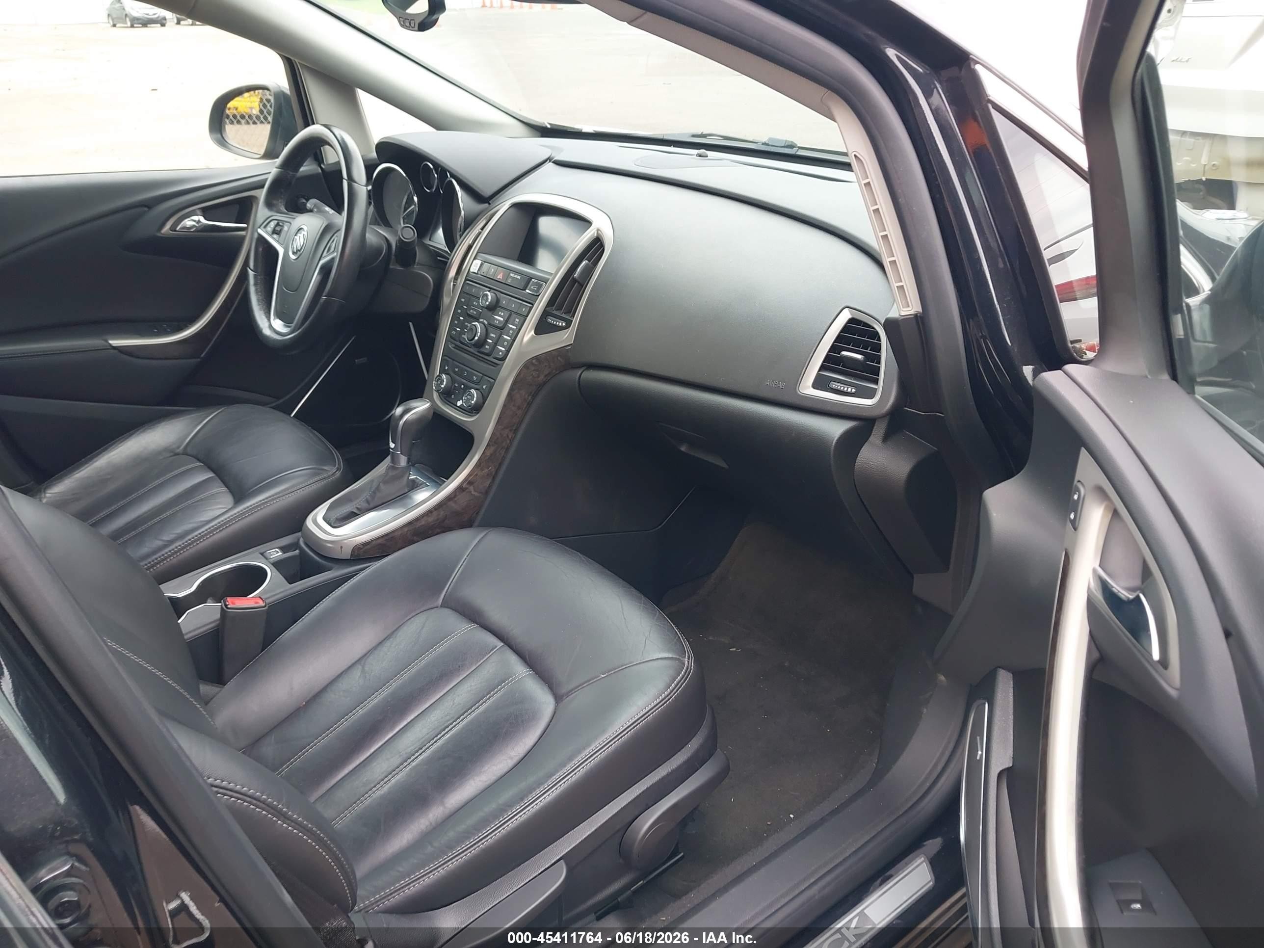 2015 Buick Verano Leather Group Black vin: 1G4PS5SK4F4213275
