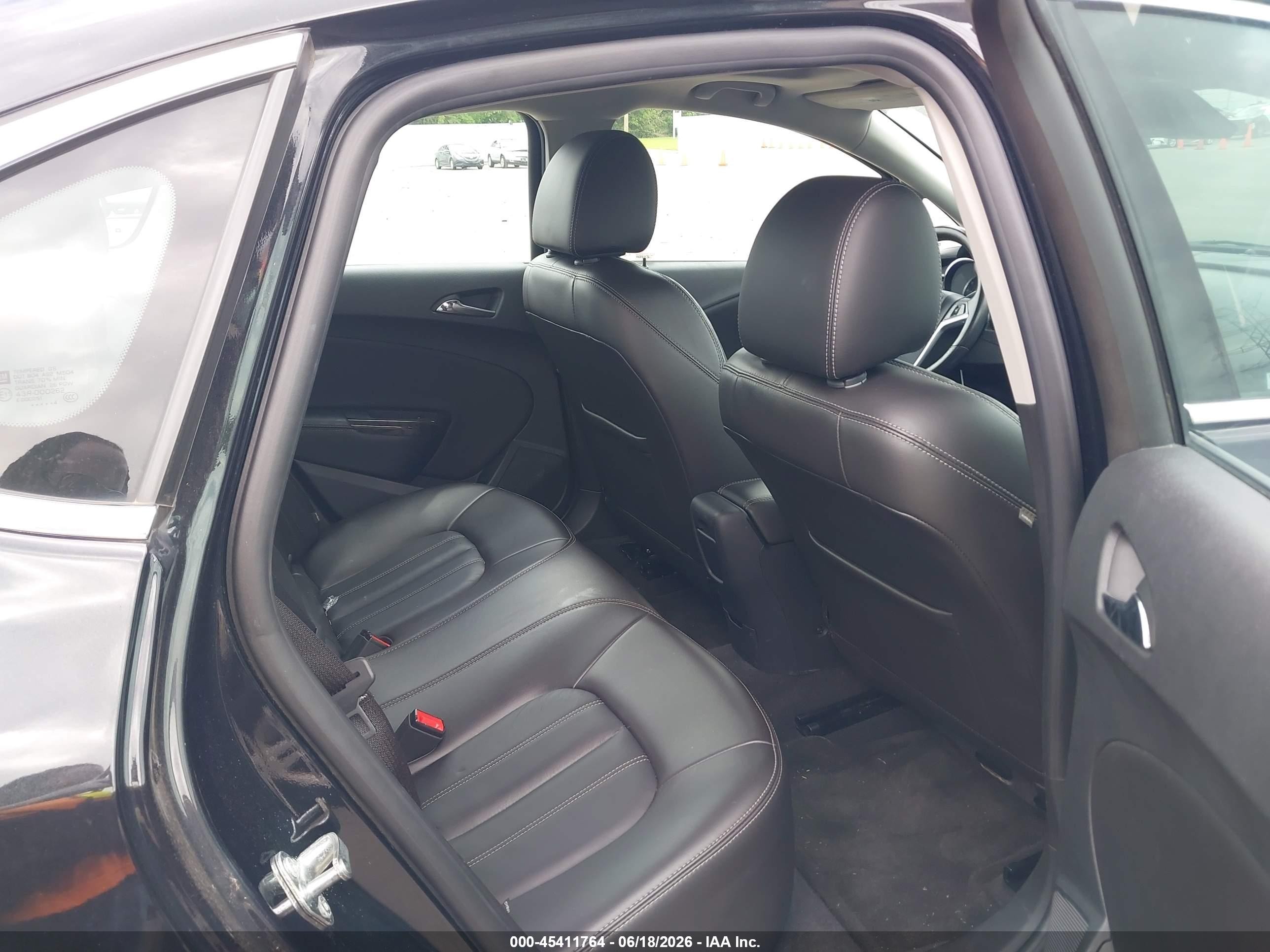 2015 Buick Verano Leather Group Black vin: 1G4PS5SK4F4213275