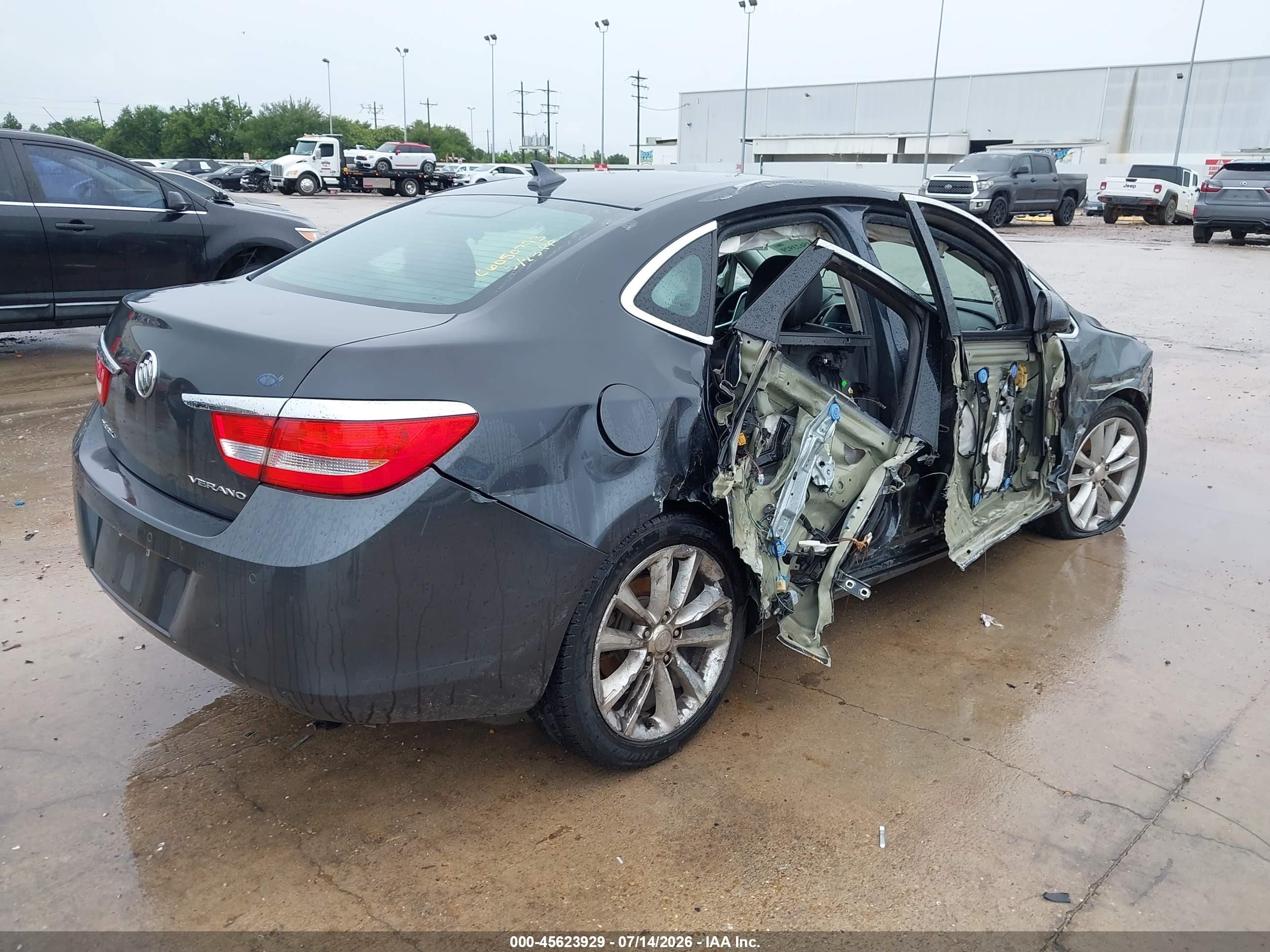 2012 Buick Verano Leather Group Gray vin: 1G4PS5SK5C4222823