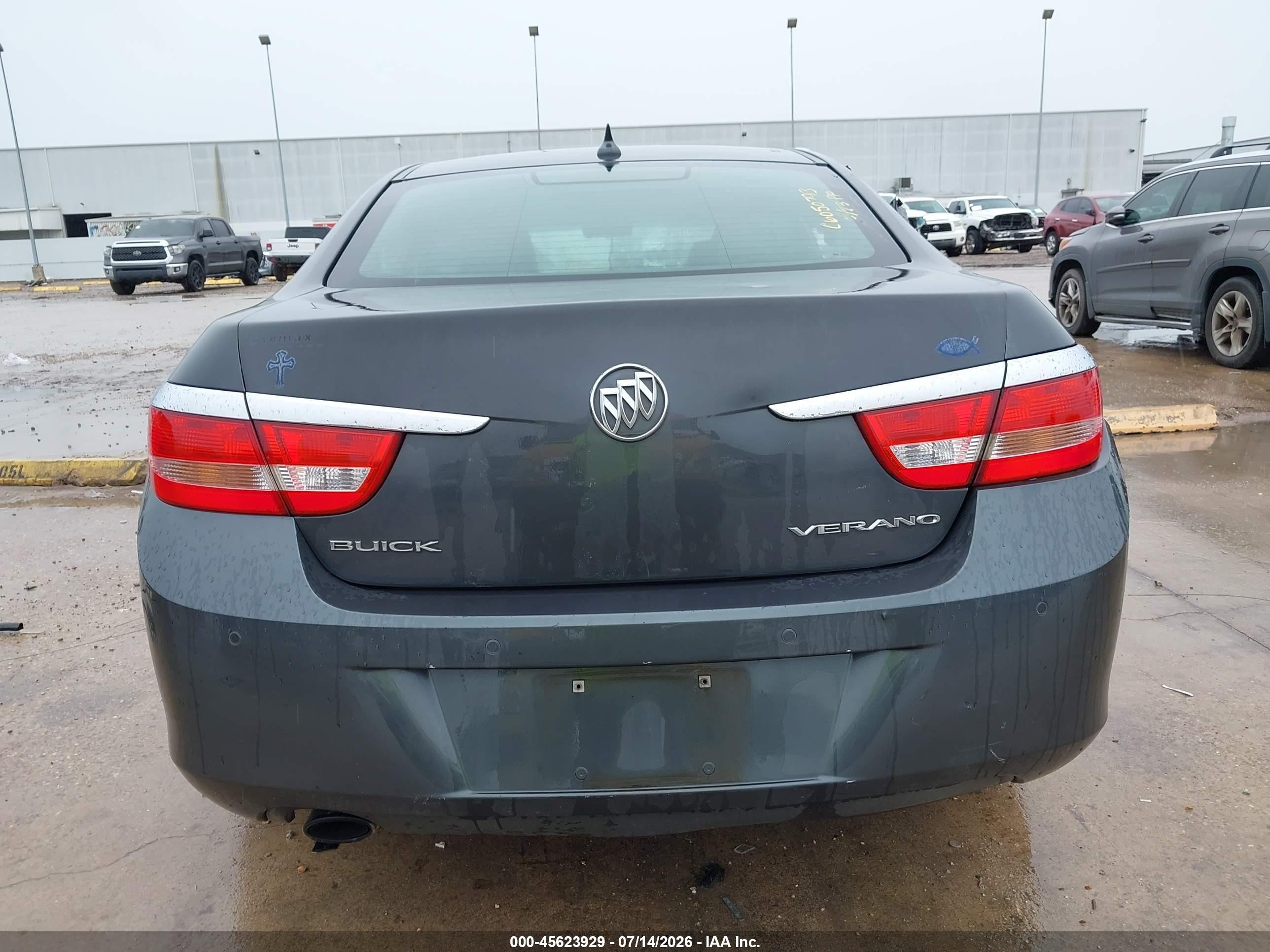 2012 Buick Verano Leather Group Gray vin: 1G4PS5SK5C4222823