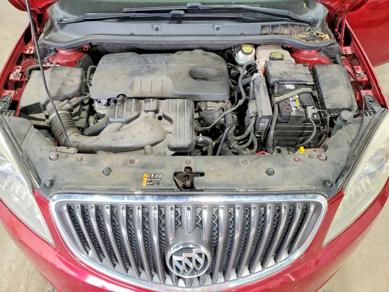 2013 Buick Verano Red vin: 1G4PS5SK5D4226033