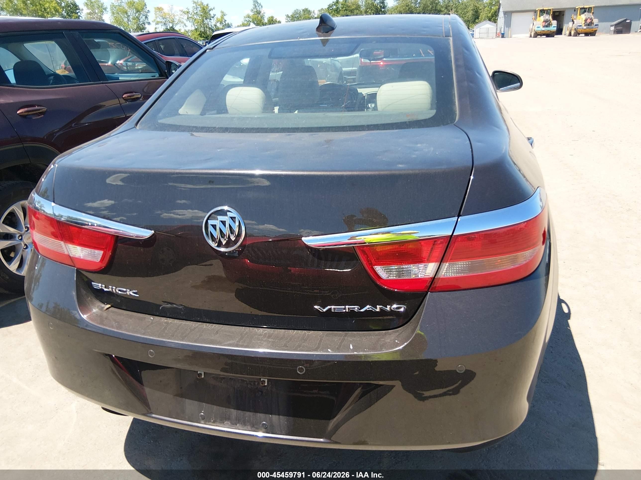 2015 Buick Verano Leather Group Black vin: 1G4PS5SK5F4129370