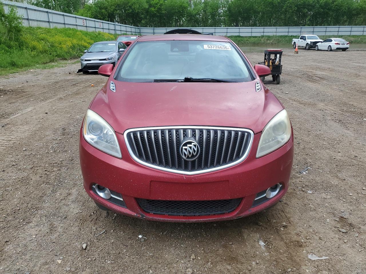 2015 Buick Verano Maroon vin: 1G4PS5SK5F4130163