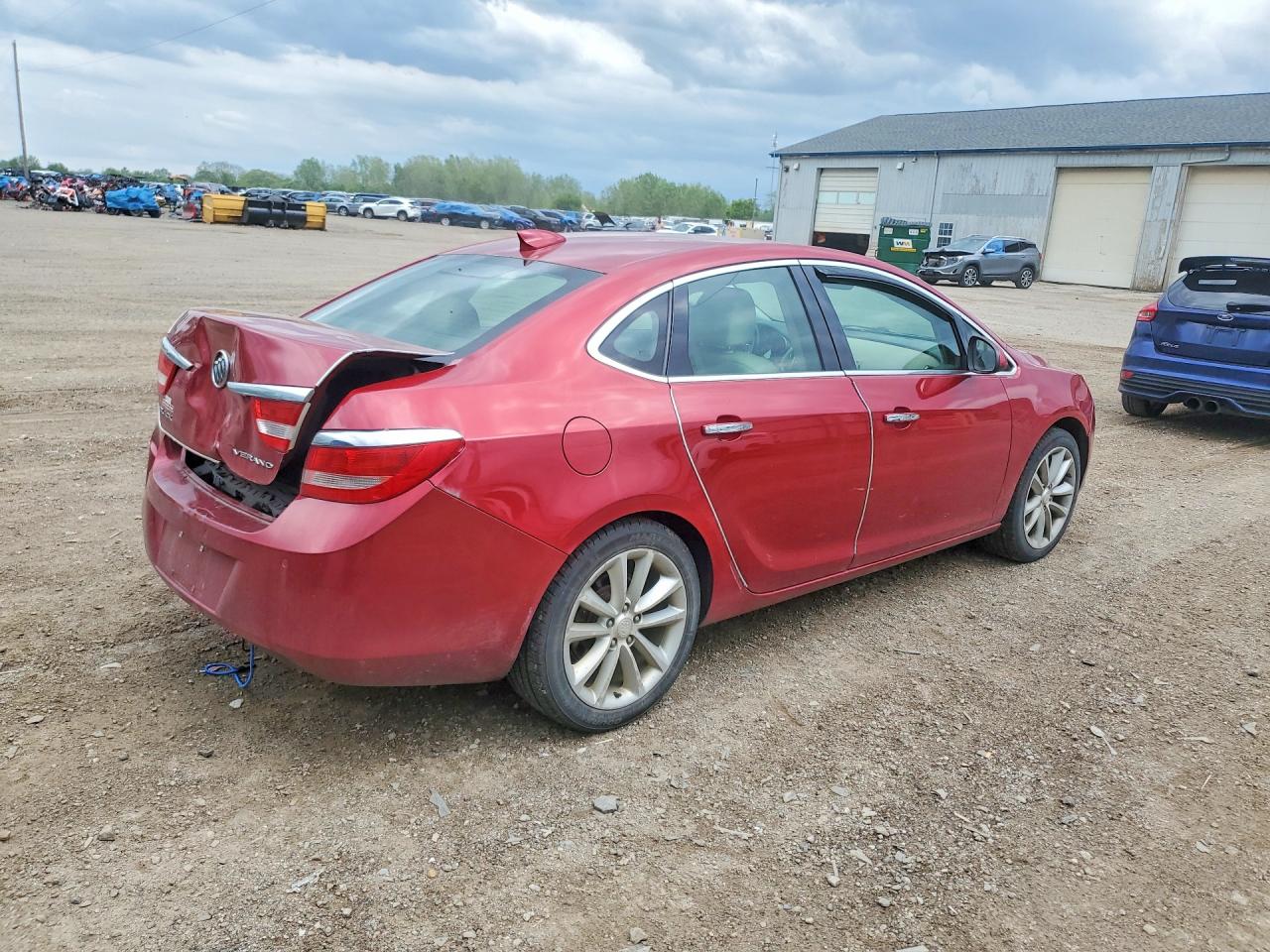 2015 Buick Verano Maroon vin: 1G4PS5SK5F4130163
