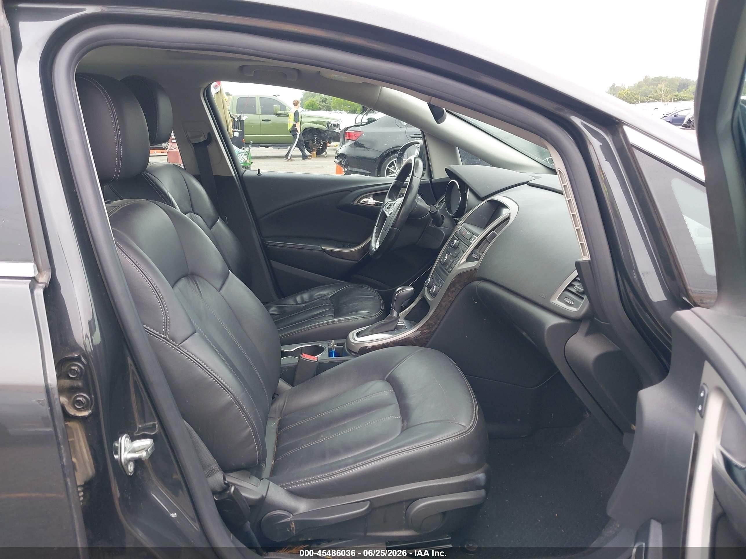 2015 Buick Verano Leather Group Серый vin: 1G4PS5SK5F4184661