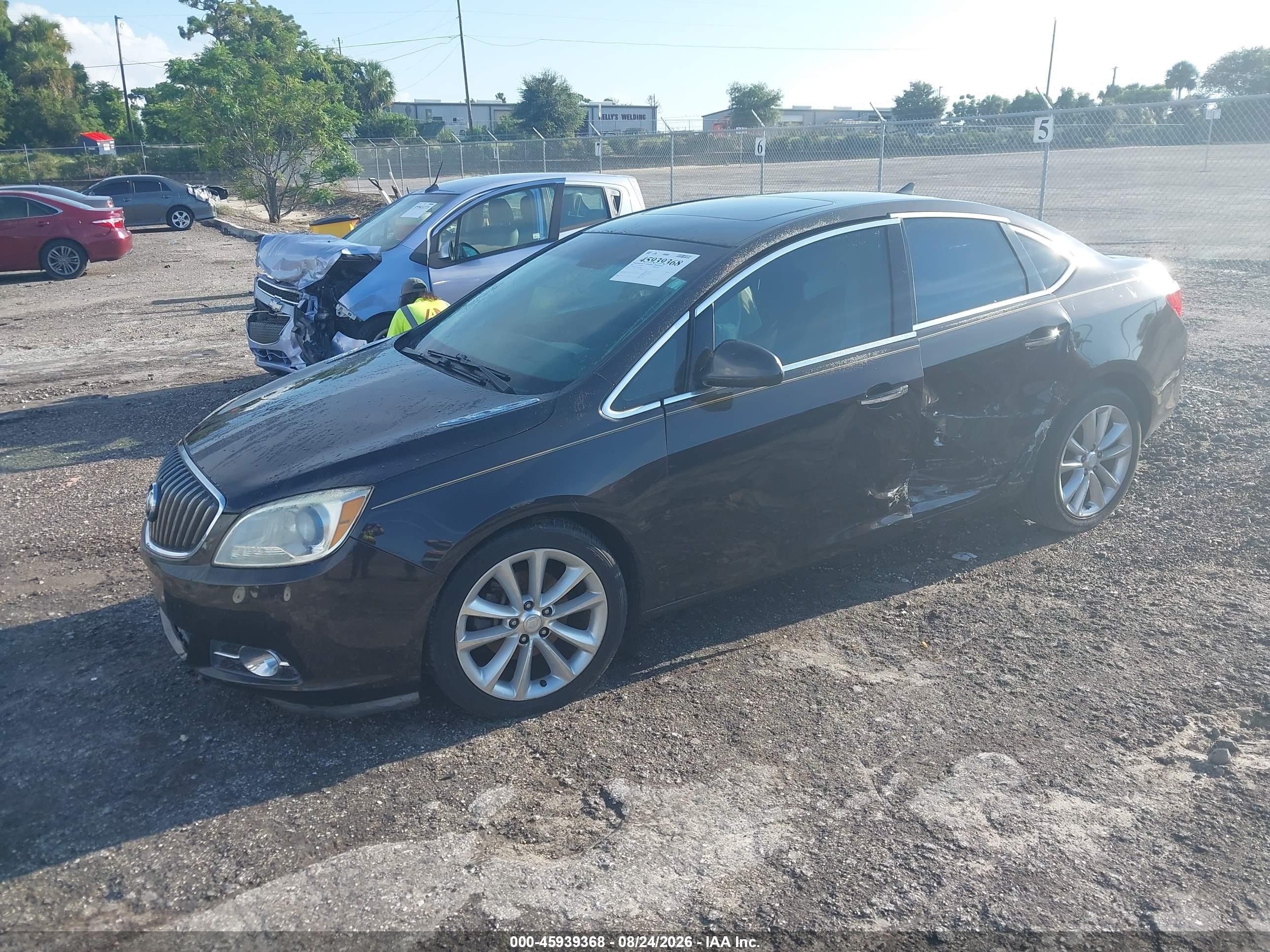 2012 Buick Verano Leather Group Brown vin: 1G4PS5SK6C4212690
