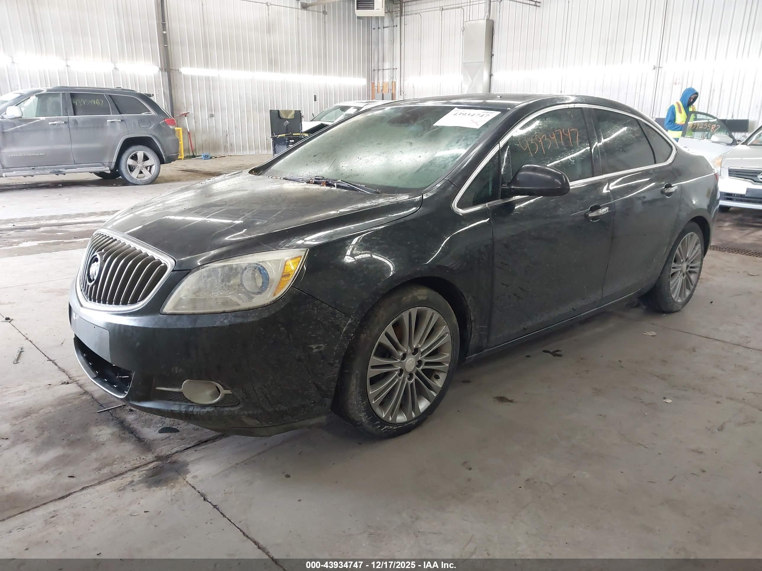 2013 Buick Verano Leather Group Black vin: 1G4PS5SK6D4152248